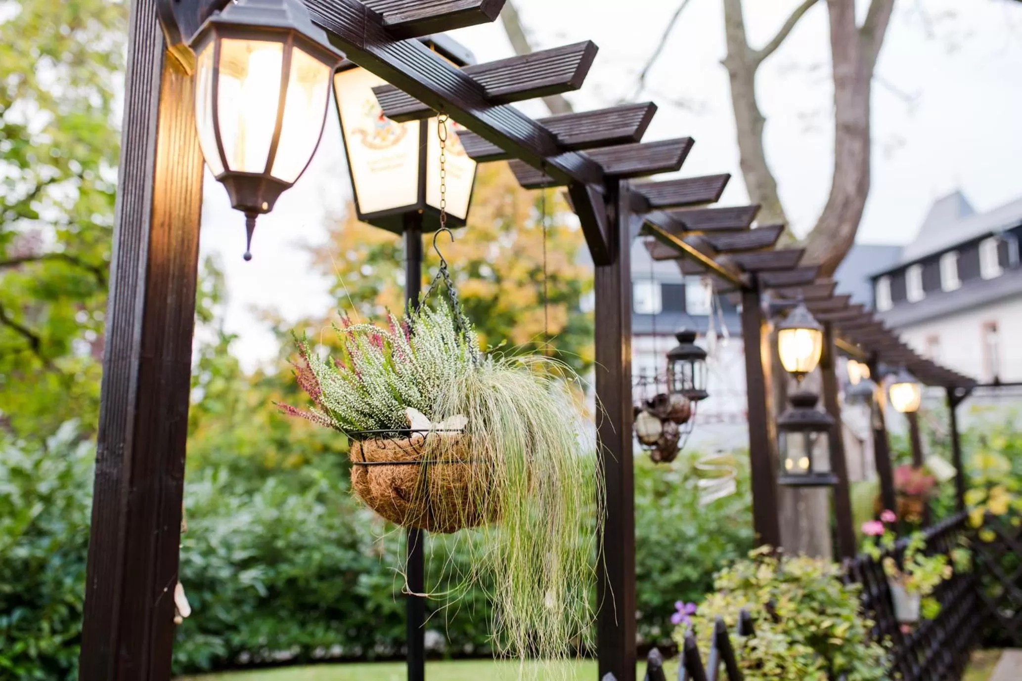 Garden in Parkhotel Krone