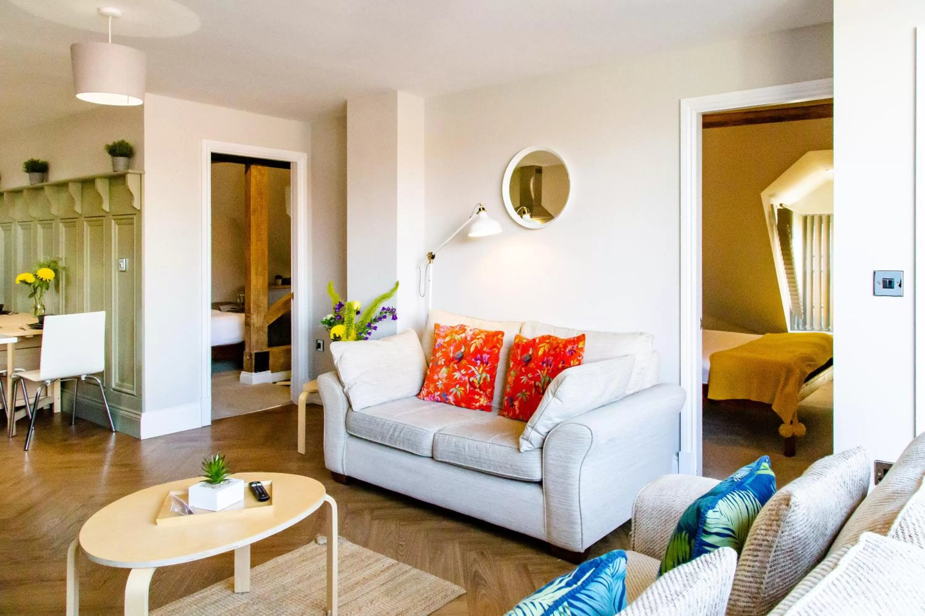 Living room in Goodramgate Apartments