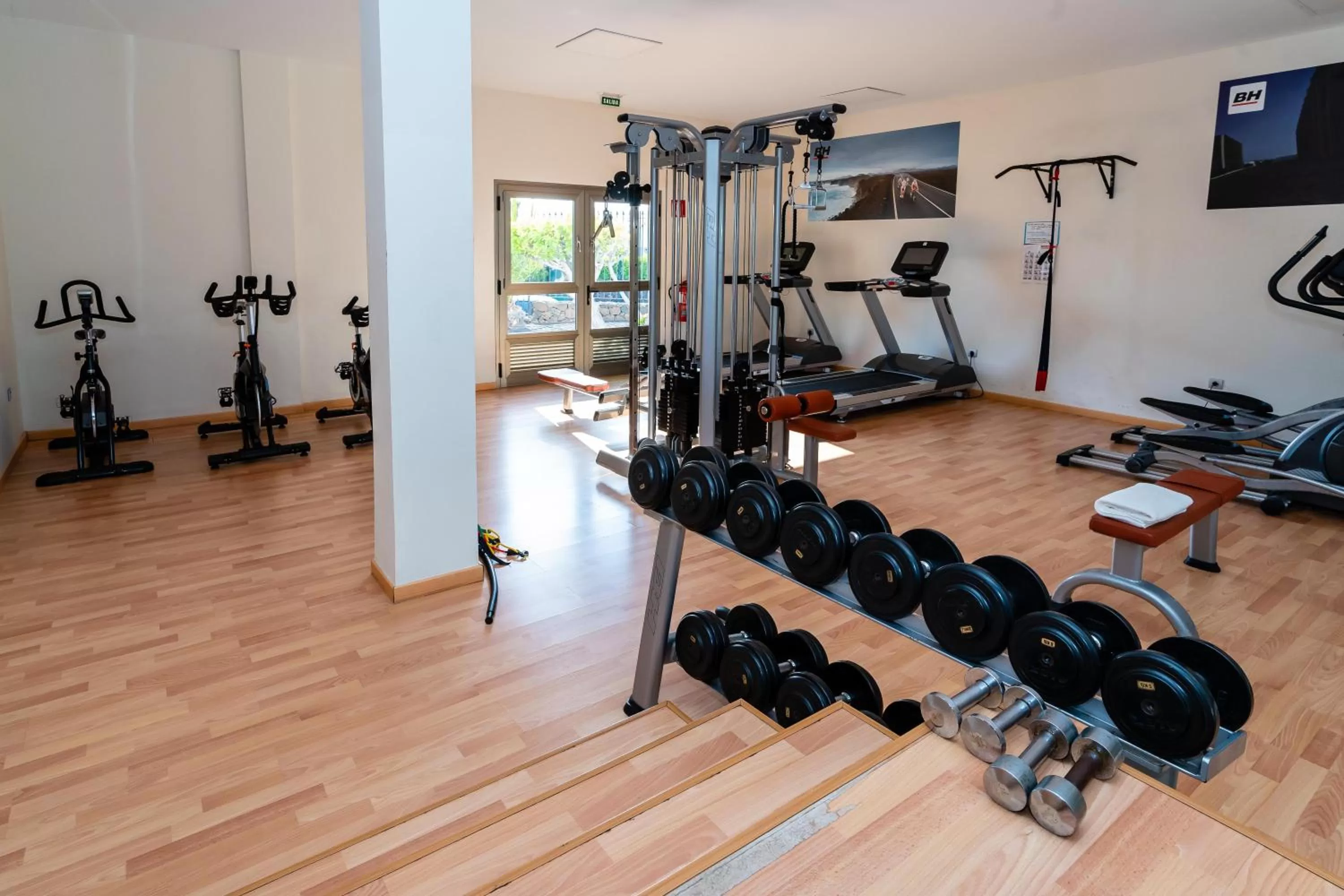 Fitness centre/facilities in Hotel Lanzarote Village