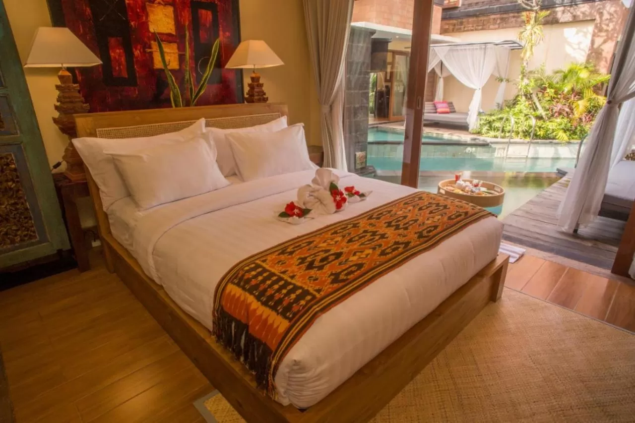 Bed in Tanamas Villas Ubud by Best Deals Asia Hospitality