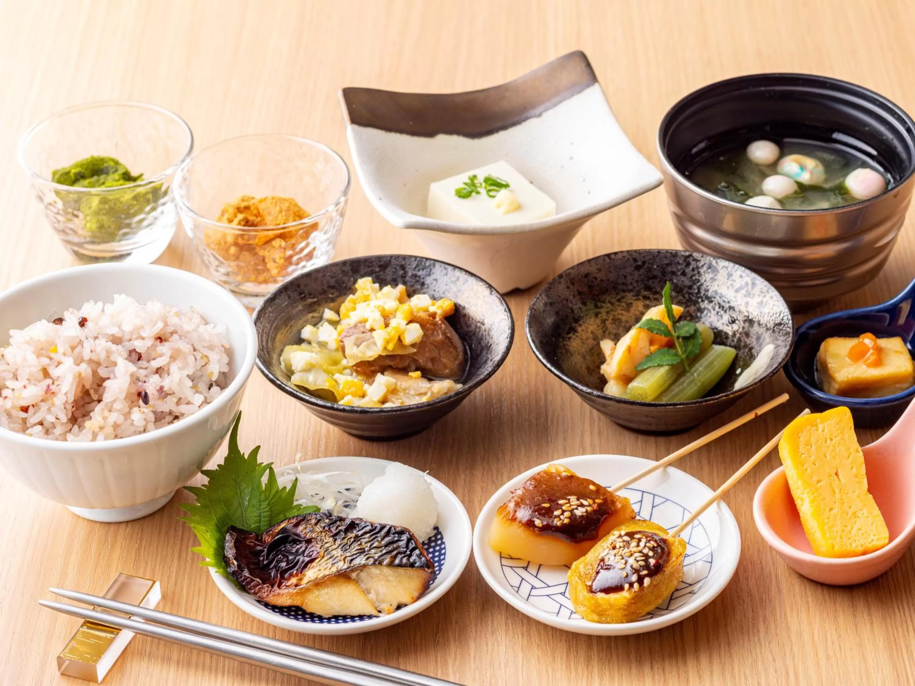 Food and drinks in Tokyu Stay Kanazawa