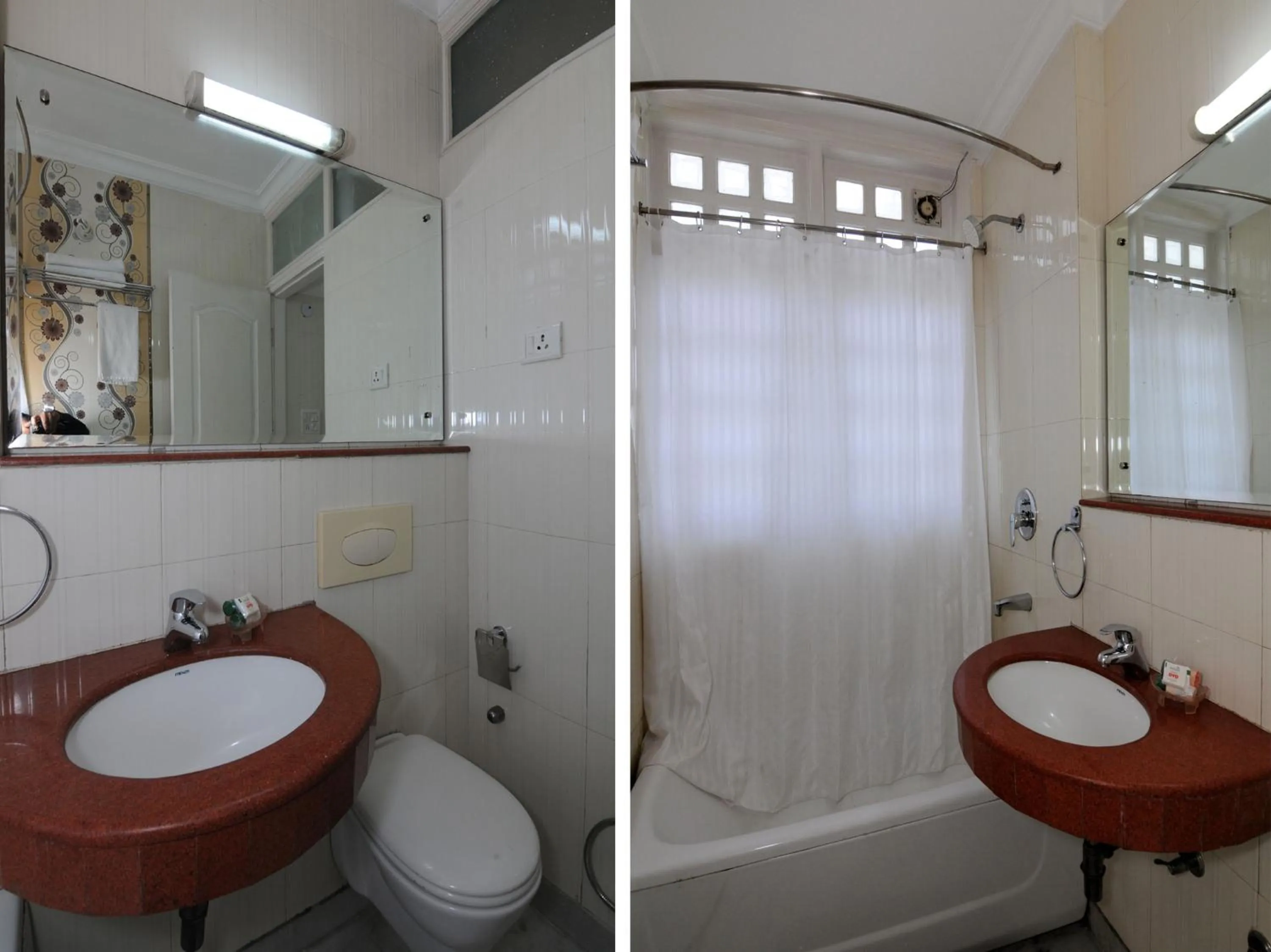 Bathroom in Mehra Residency at The Airport