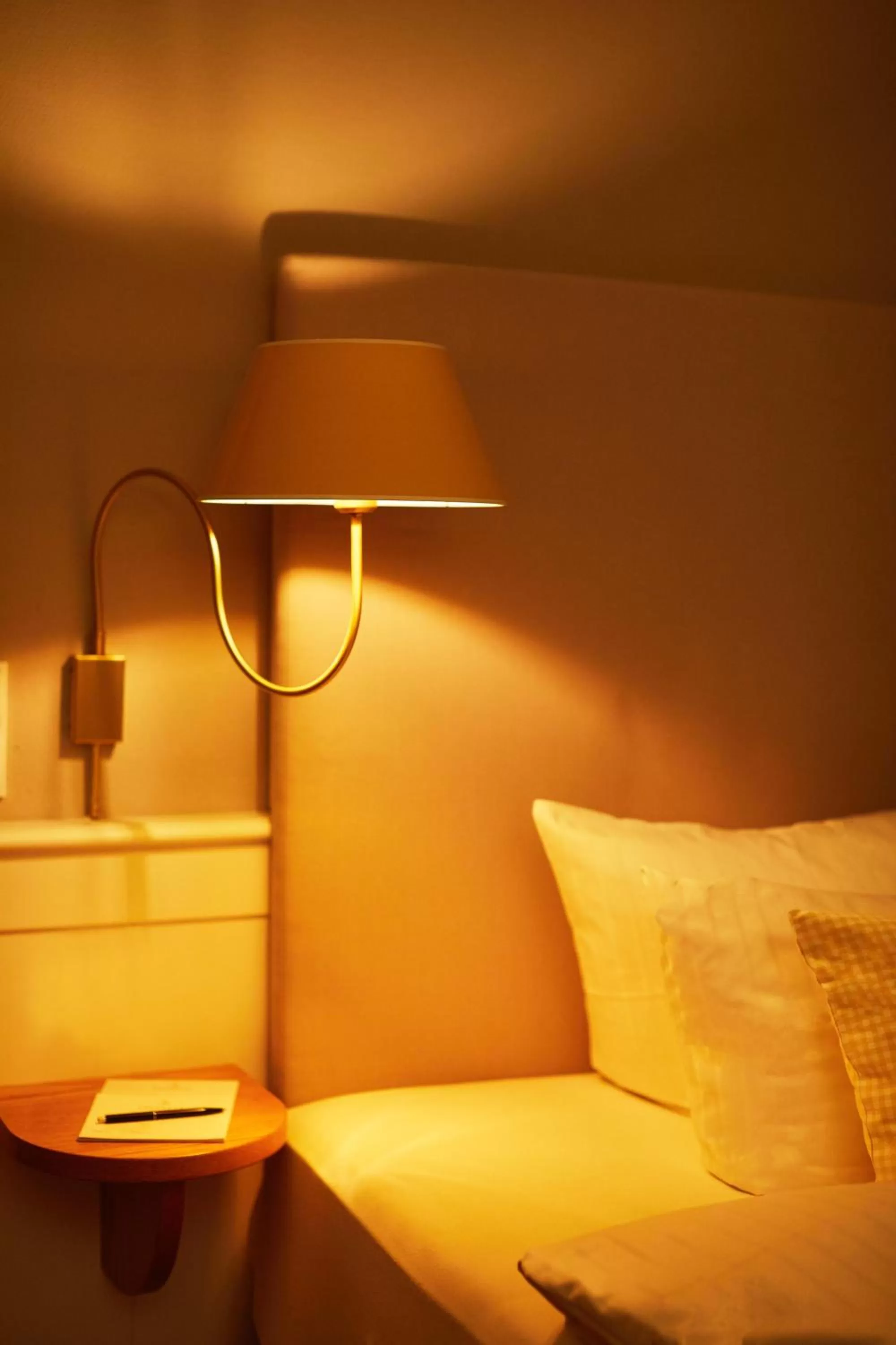 Bed in Fuchsbau Romantik Hotel & SPA Restaurant & FOX Bar