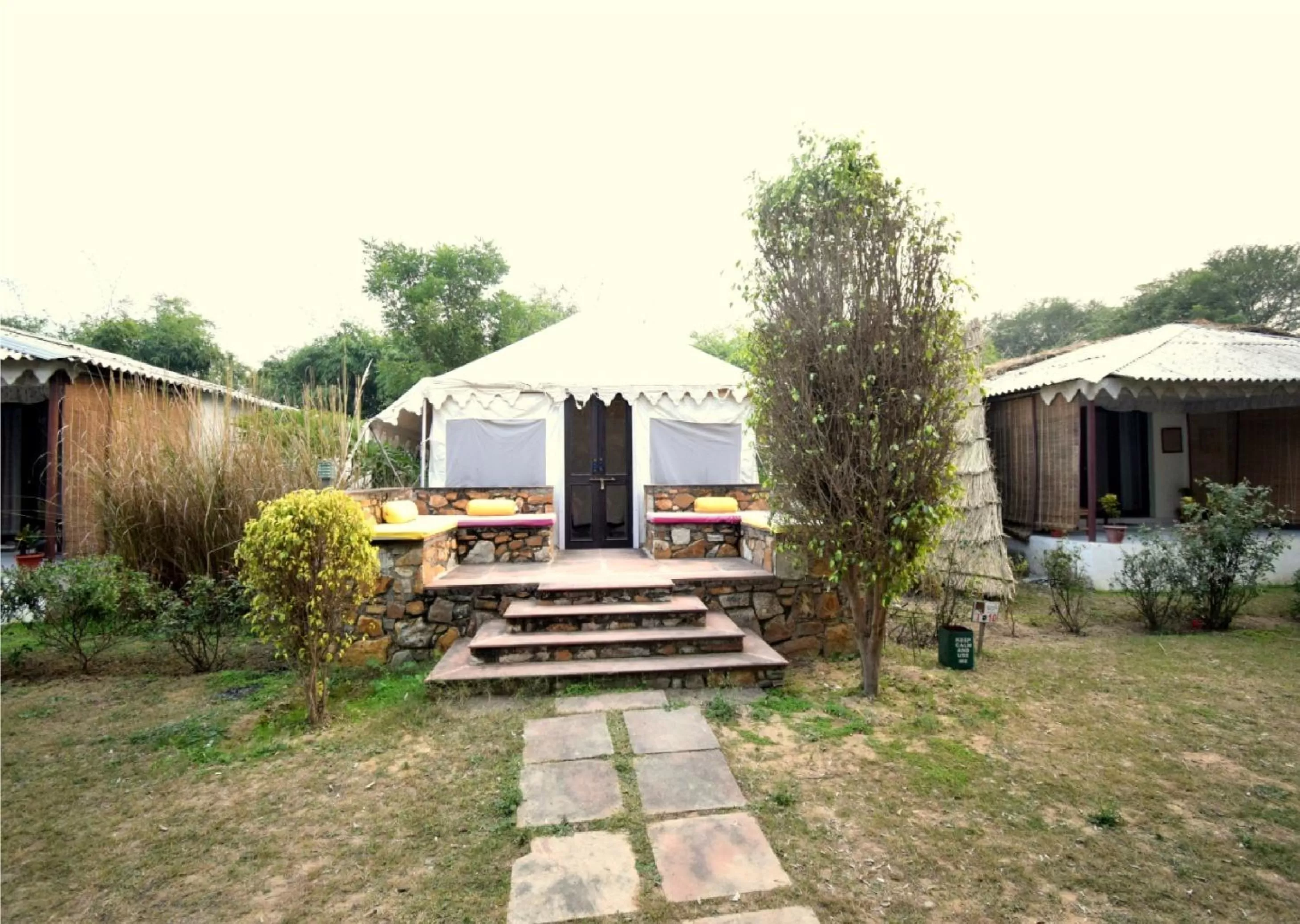 Garden in Sultan Bagh Resort by The Sky Imperial