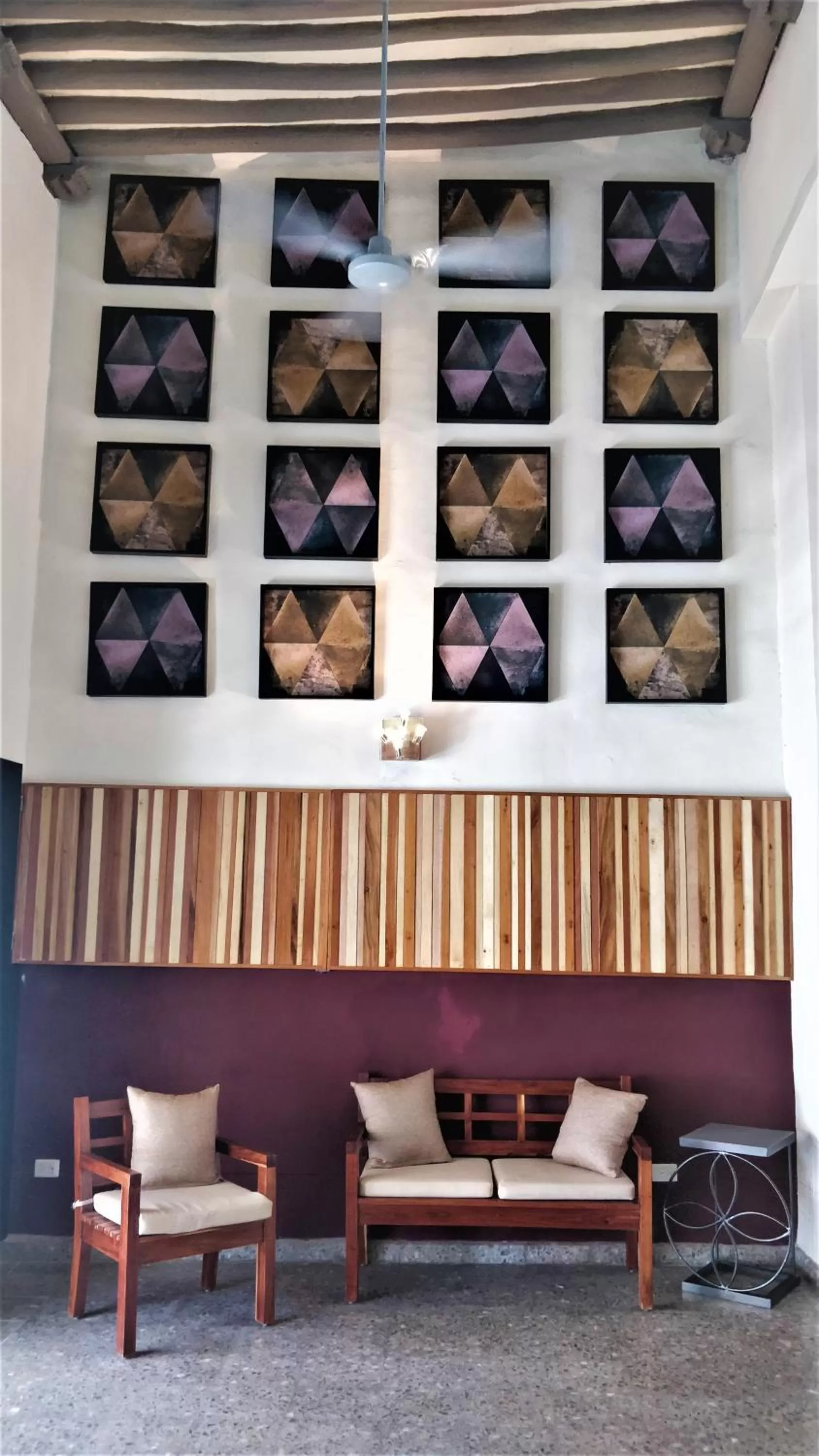 Decorative detail in Hotel Urban