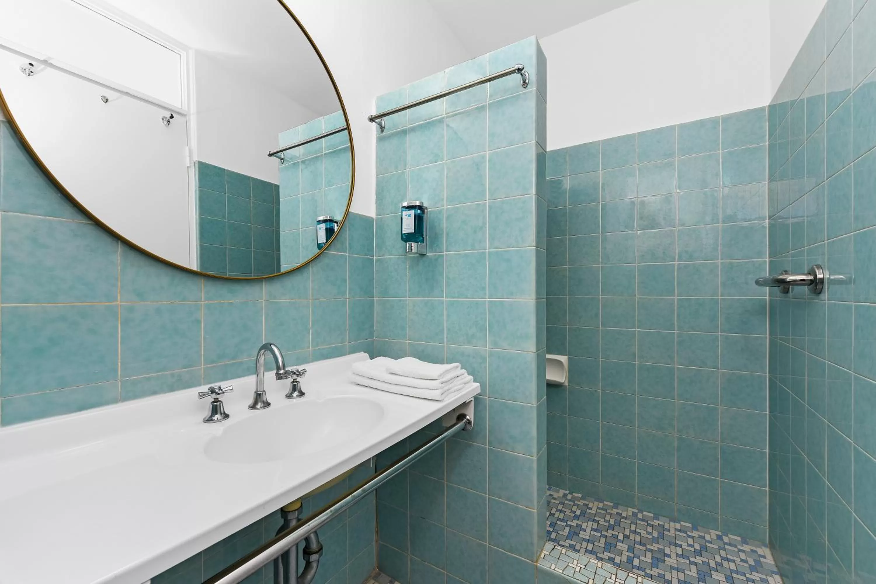 Shower in The Mid Pacific