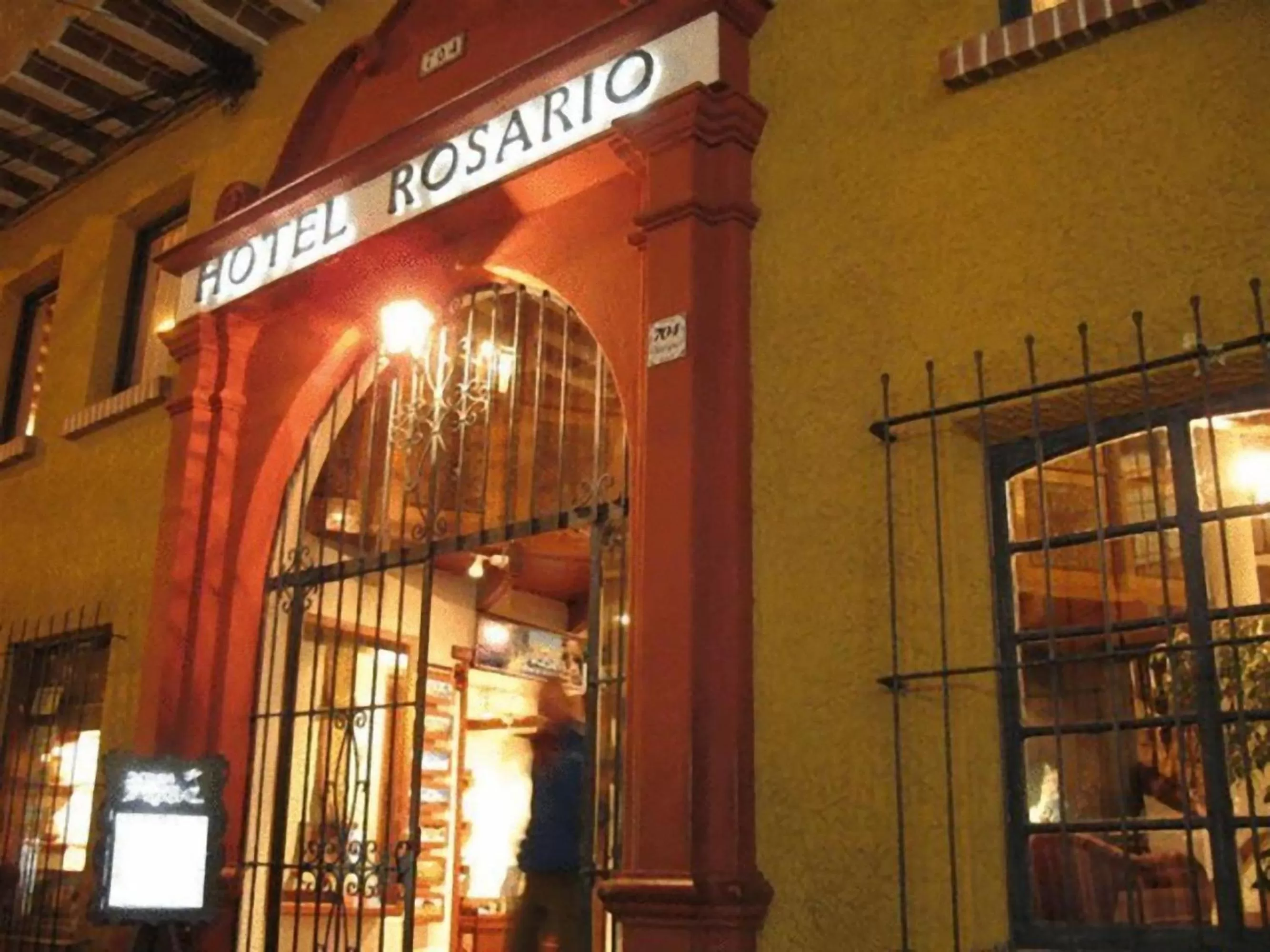 Facade/entrance in Hotel Rosario La Paz