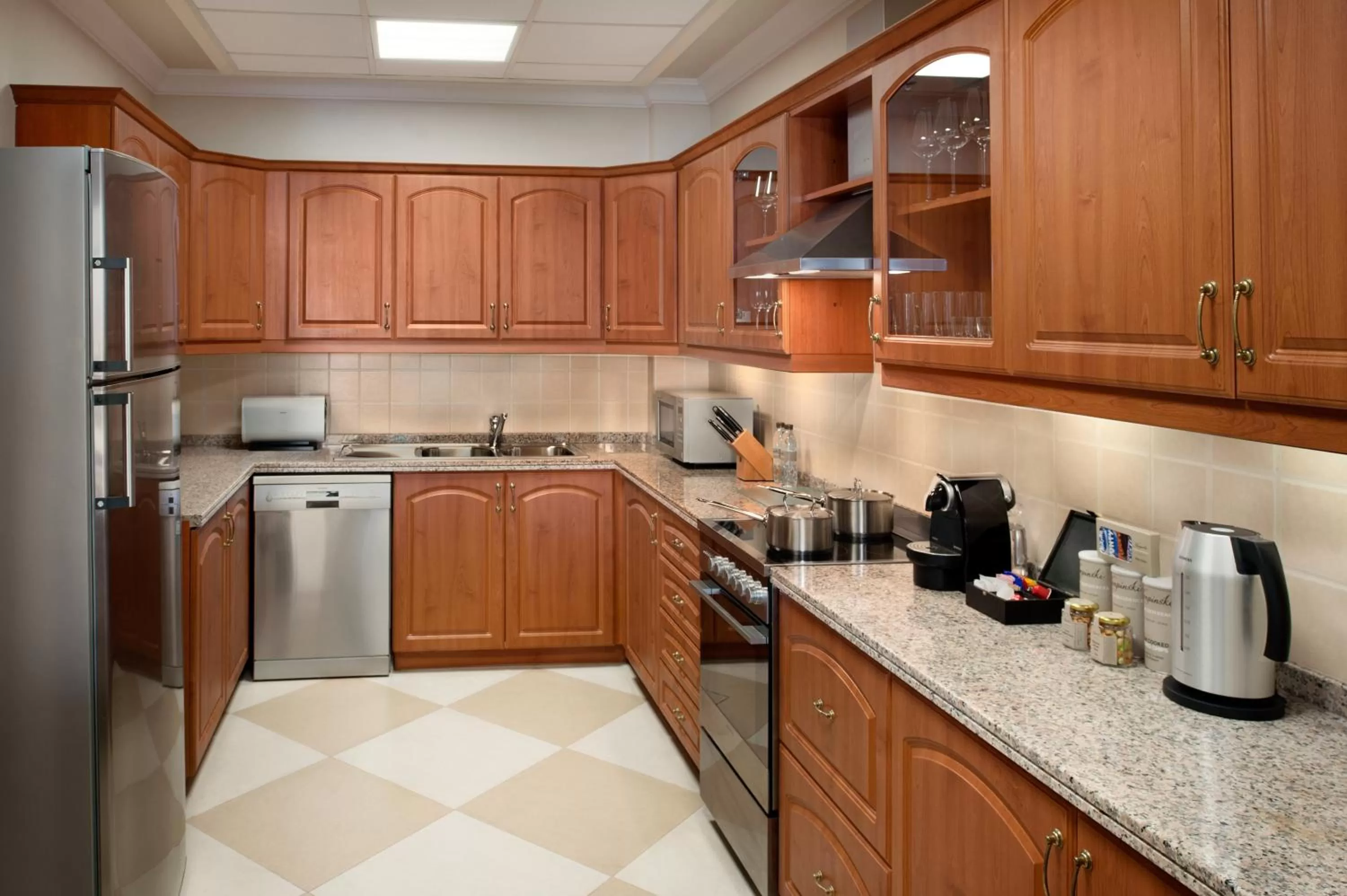 Kitchen or kitchenette in Kempinski Hotel & Residences Palm Jumeirah