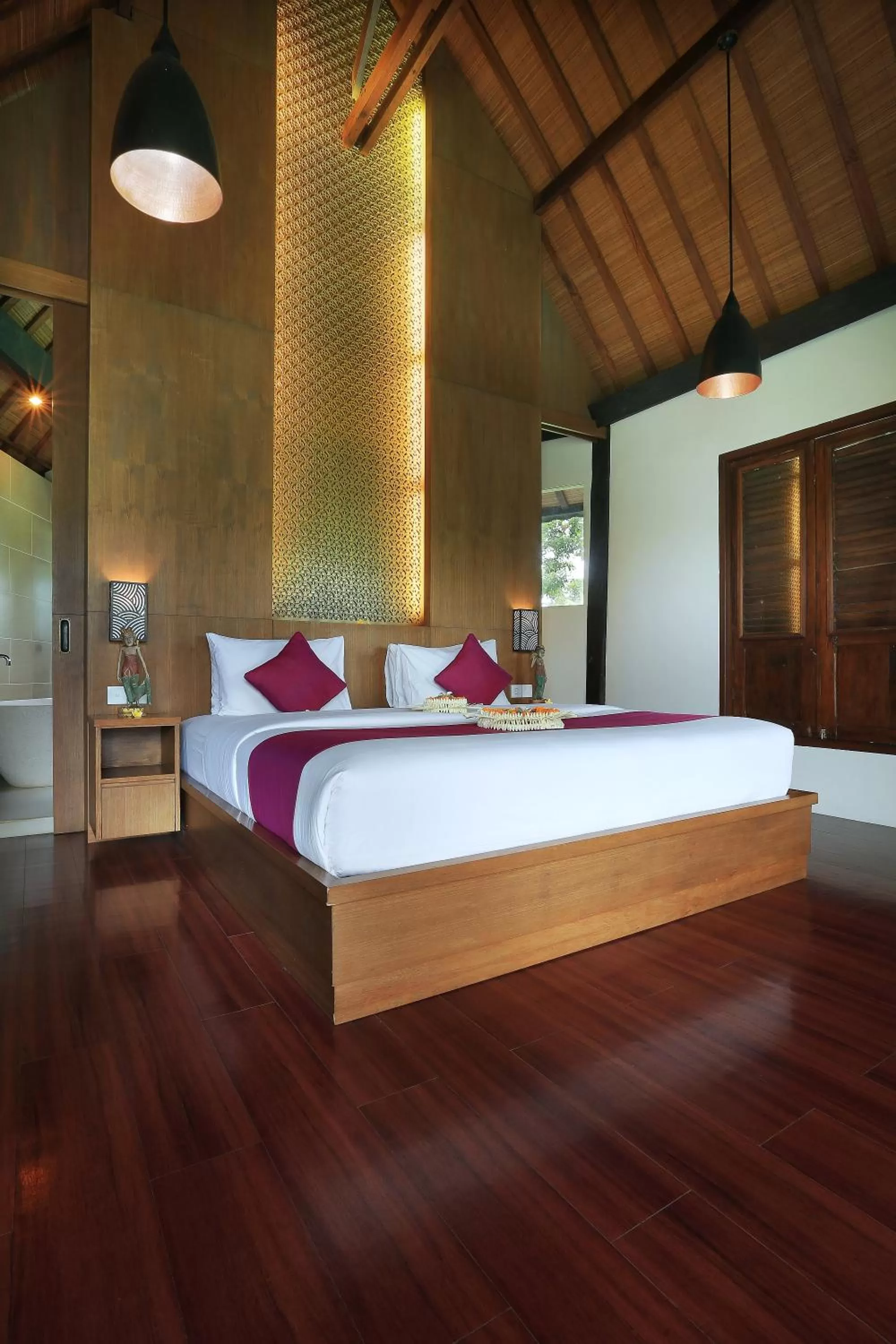 Decorative detail, Bed in Gusde Tranquil Villas by EPS