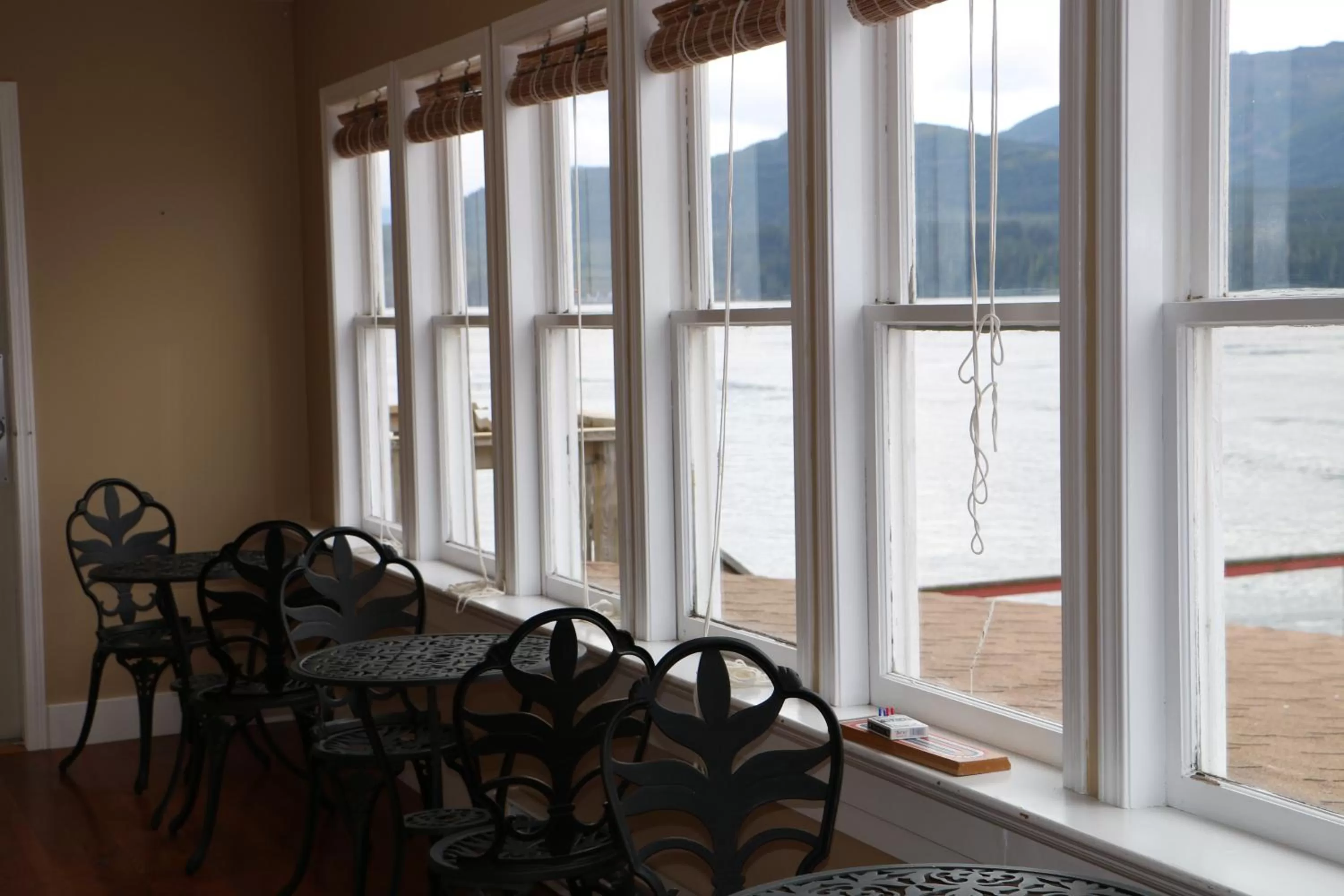 Seating area in Nimpkish Hotel