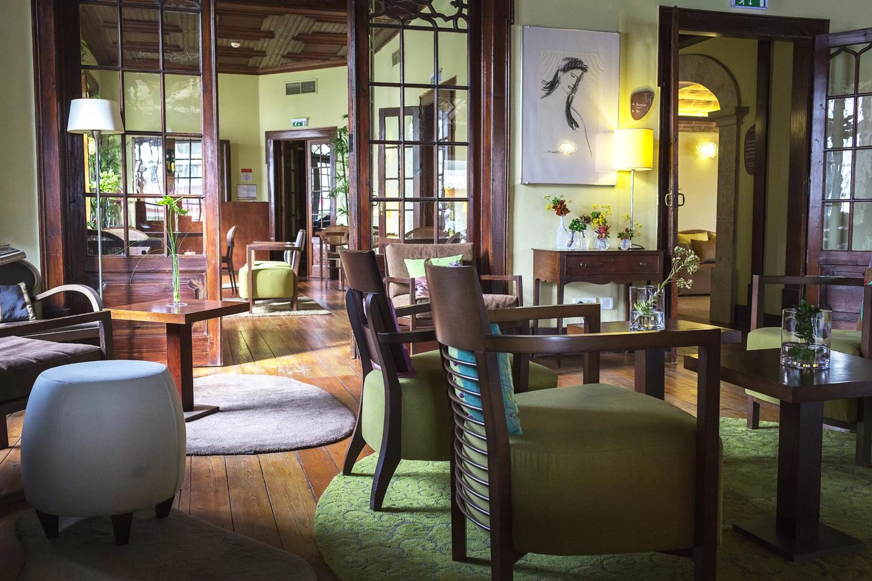 Communal lounge/ TV room in Hotel Lusitano