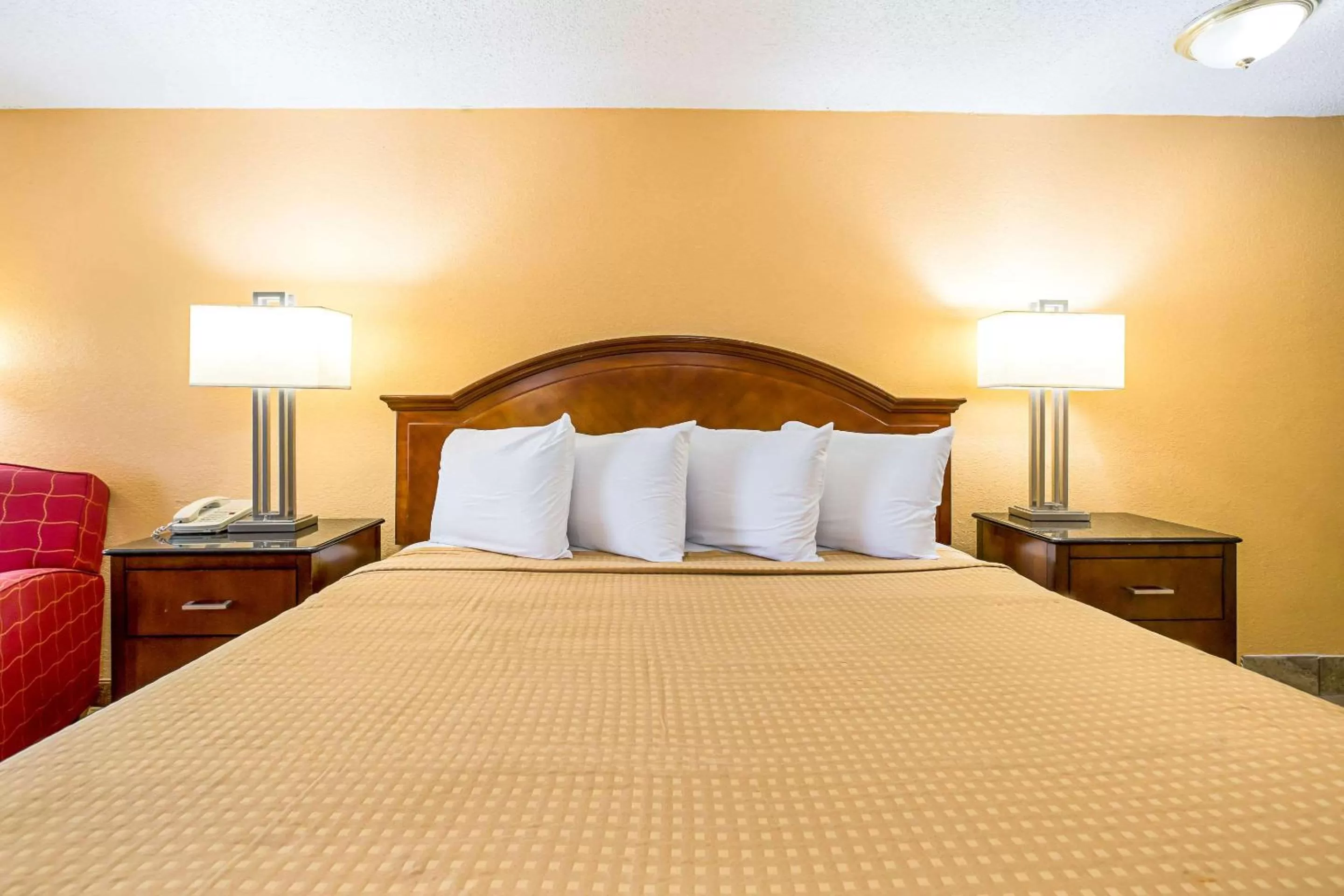 Photo of the whole room, Bed in Rodeway Inn Metro Airport