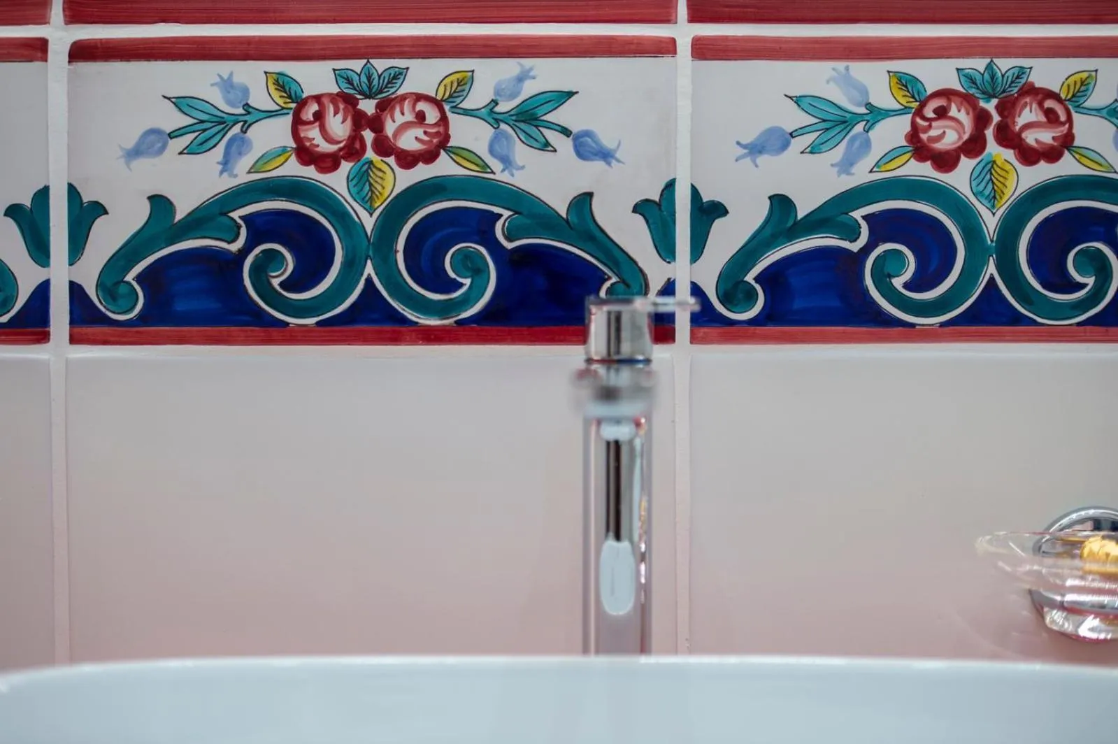 Decorative detail in Hotel Pellegrino