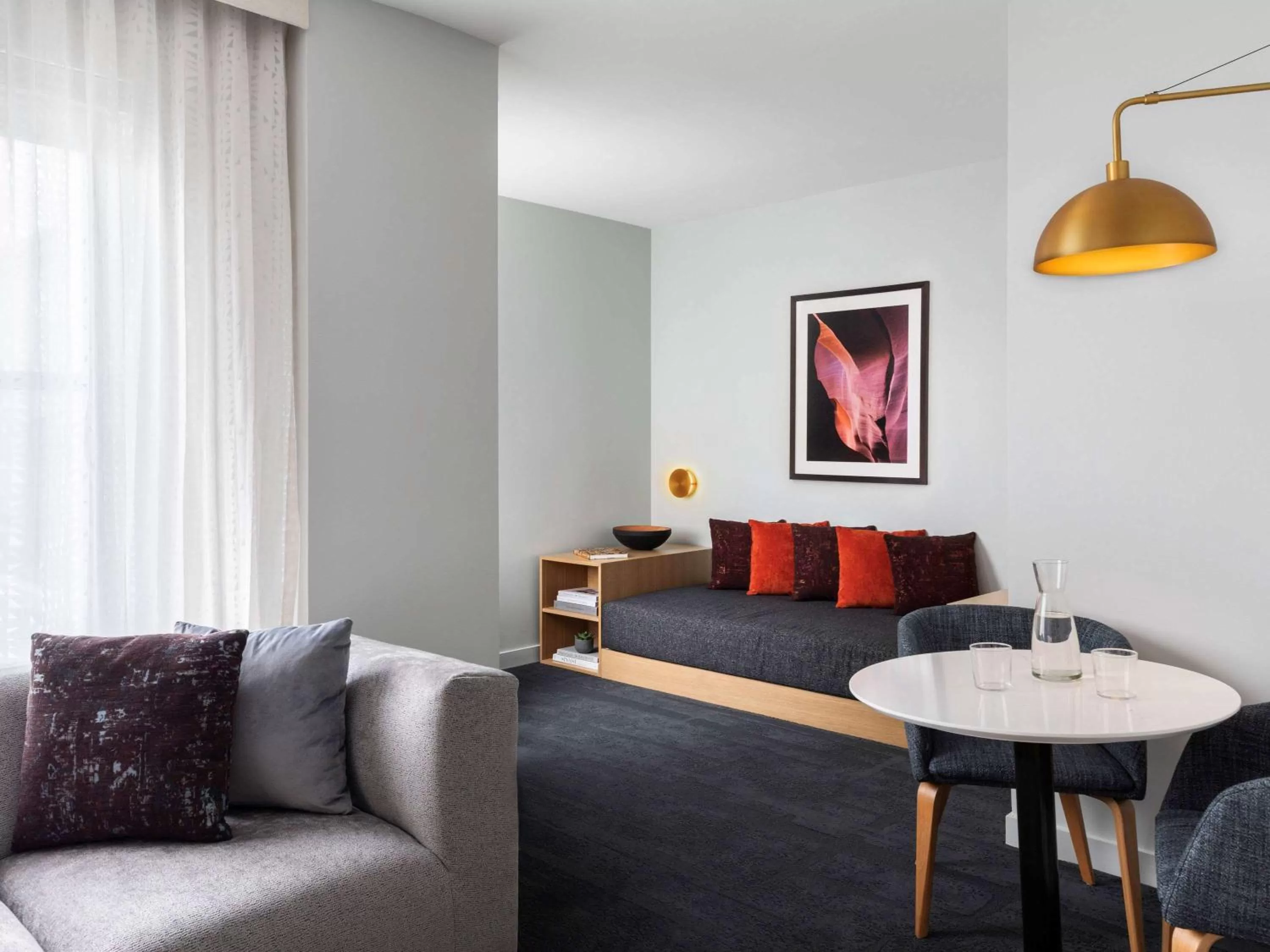 Photo of the whole room in 21c Museum Hotel Chicago