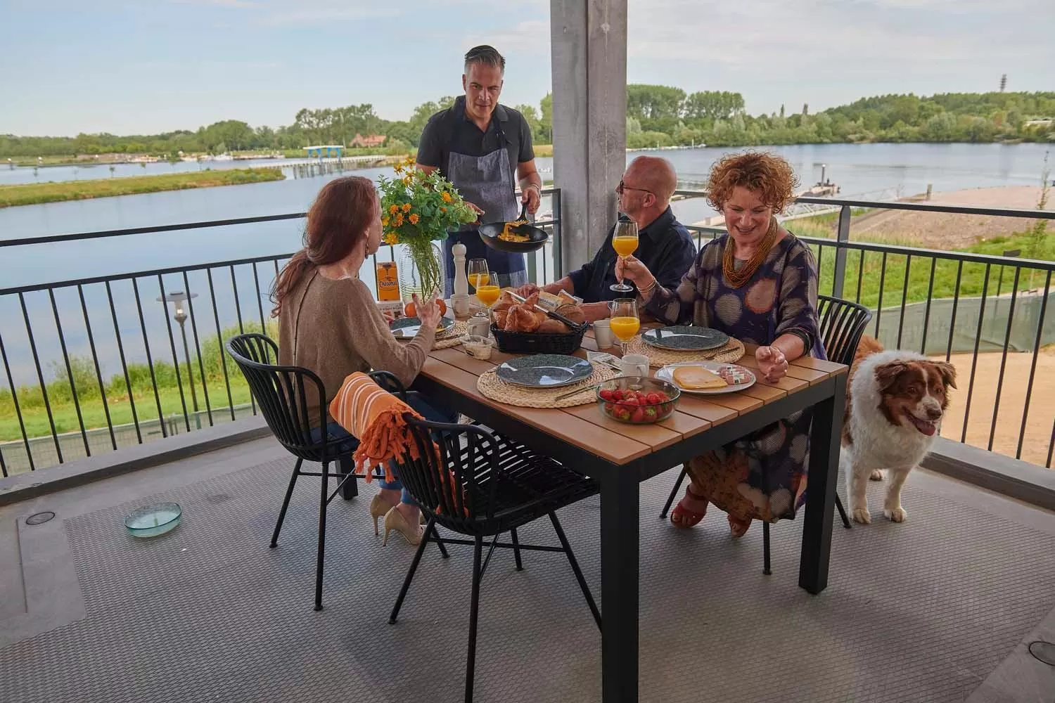Balcony/Terrace in Parc Maasresidence Thorn Apartments