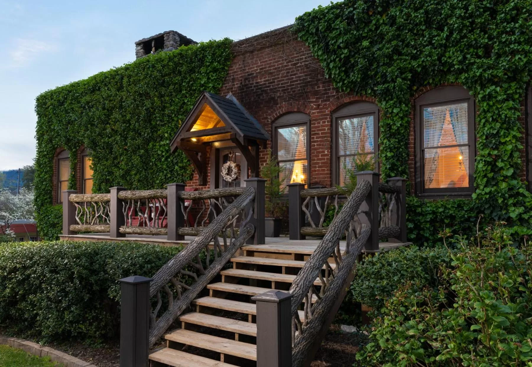 Balcony/Terrace in The White Birch Inn