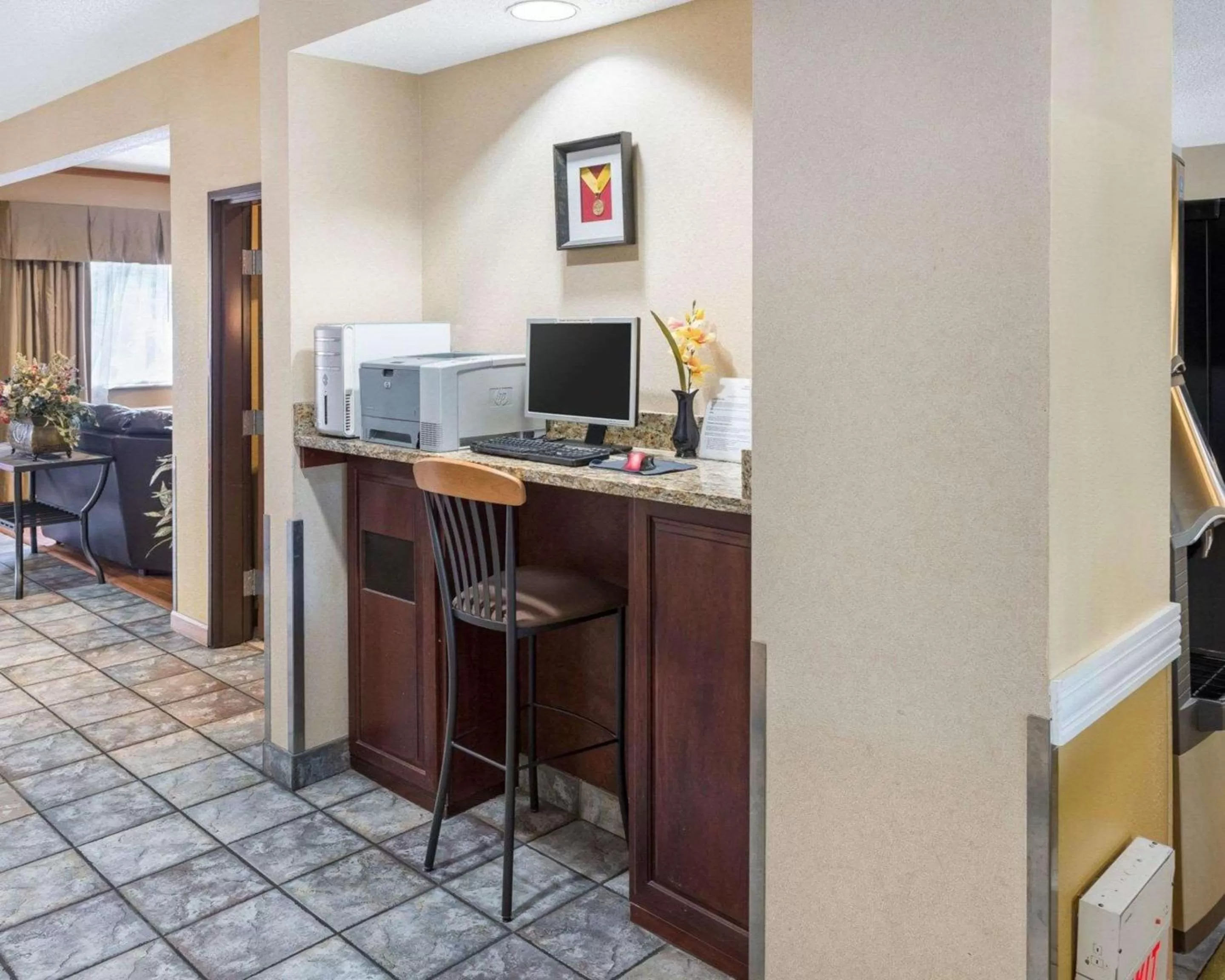 On site in Quality Inn Lakeville North