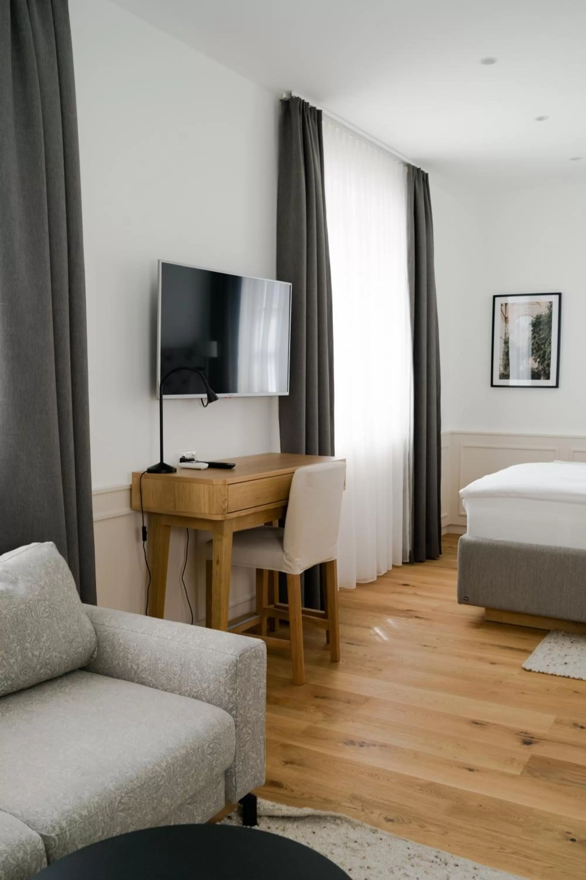 Bed in Hotel Gasthof König