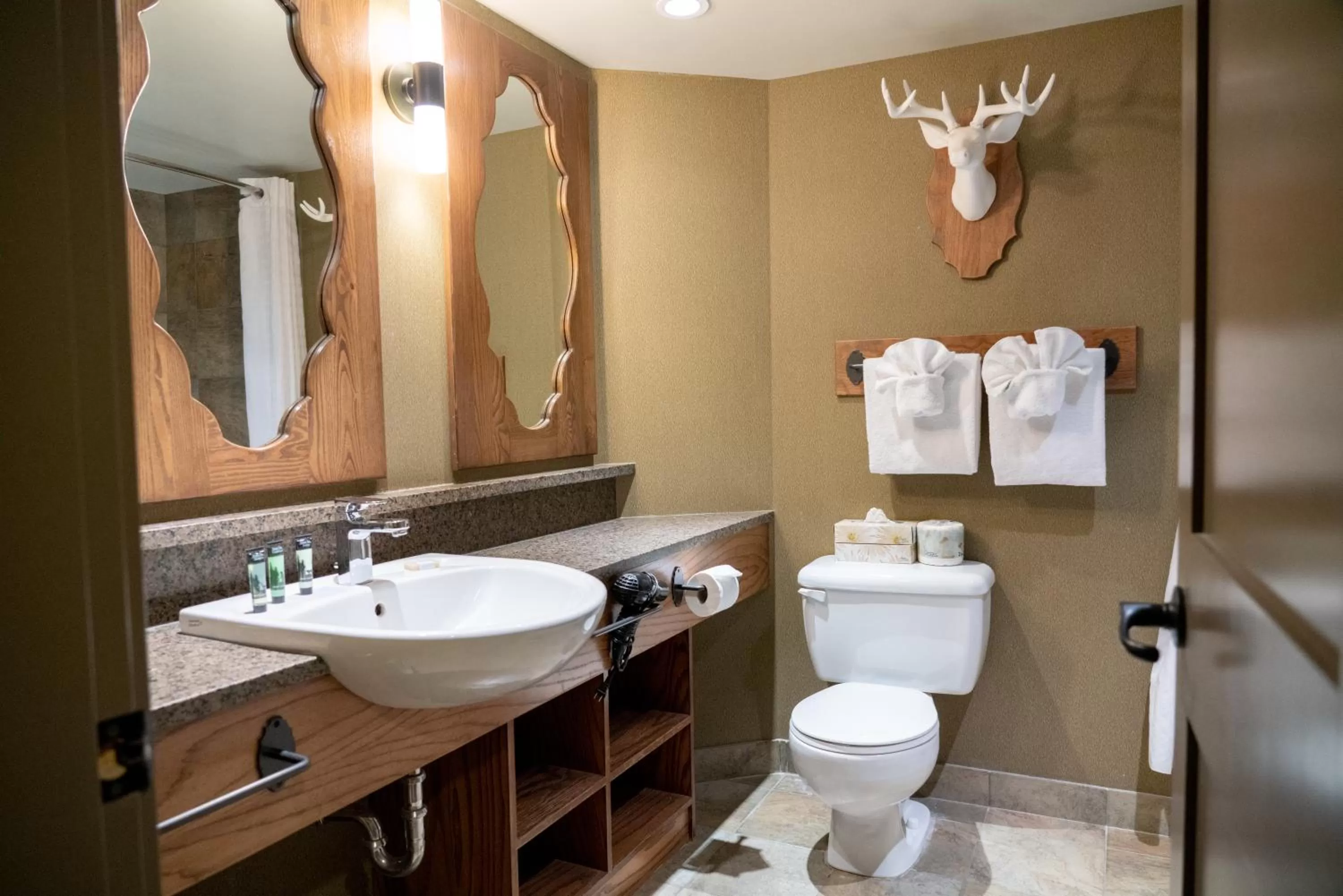 Bathroom in Banff Caribou Lodge and Spa