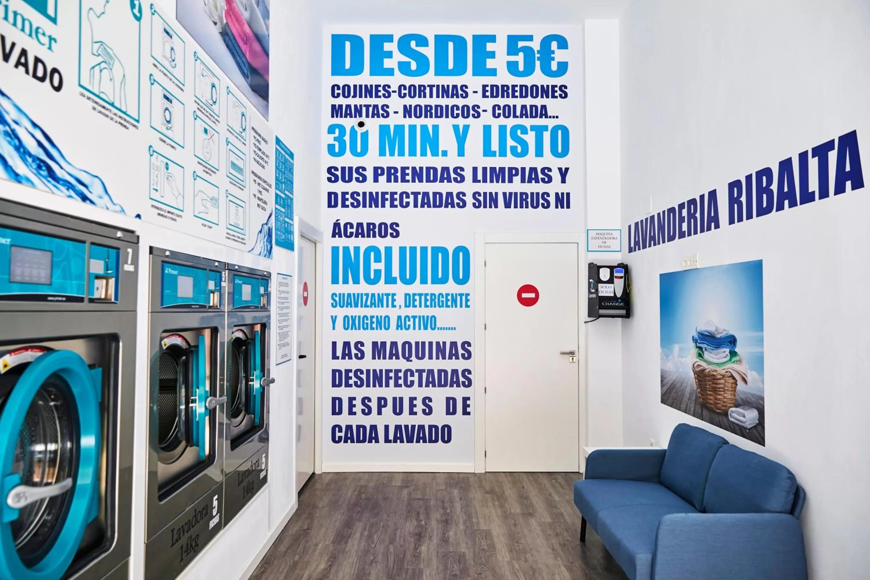 laundry in Ribalta Sensaciones