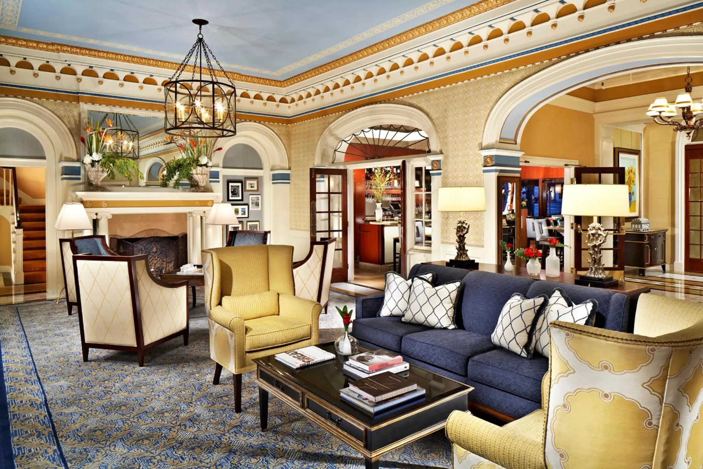 Lobby or reception in Grande Colonial La Jolla