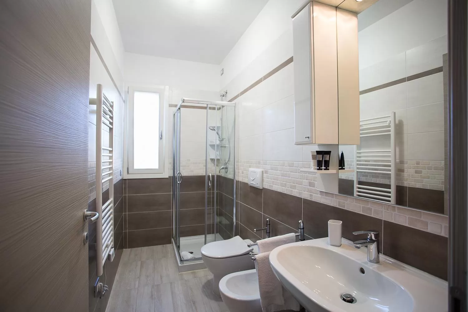 Shower in Residence Mar Mediterraneo