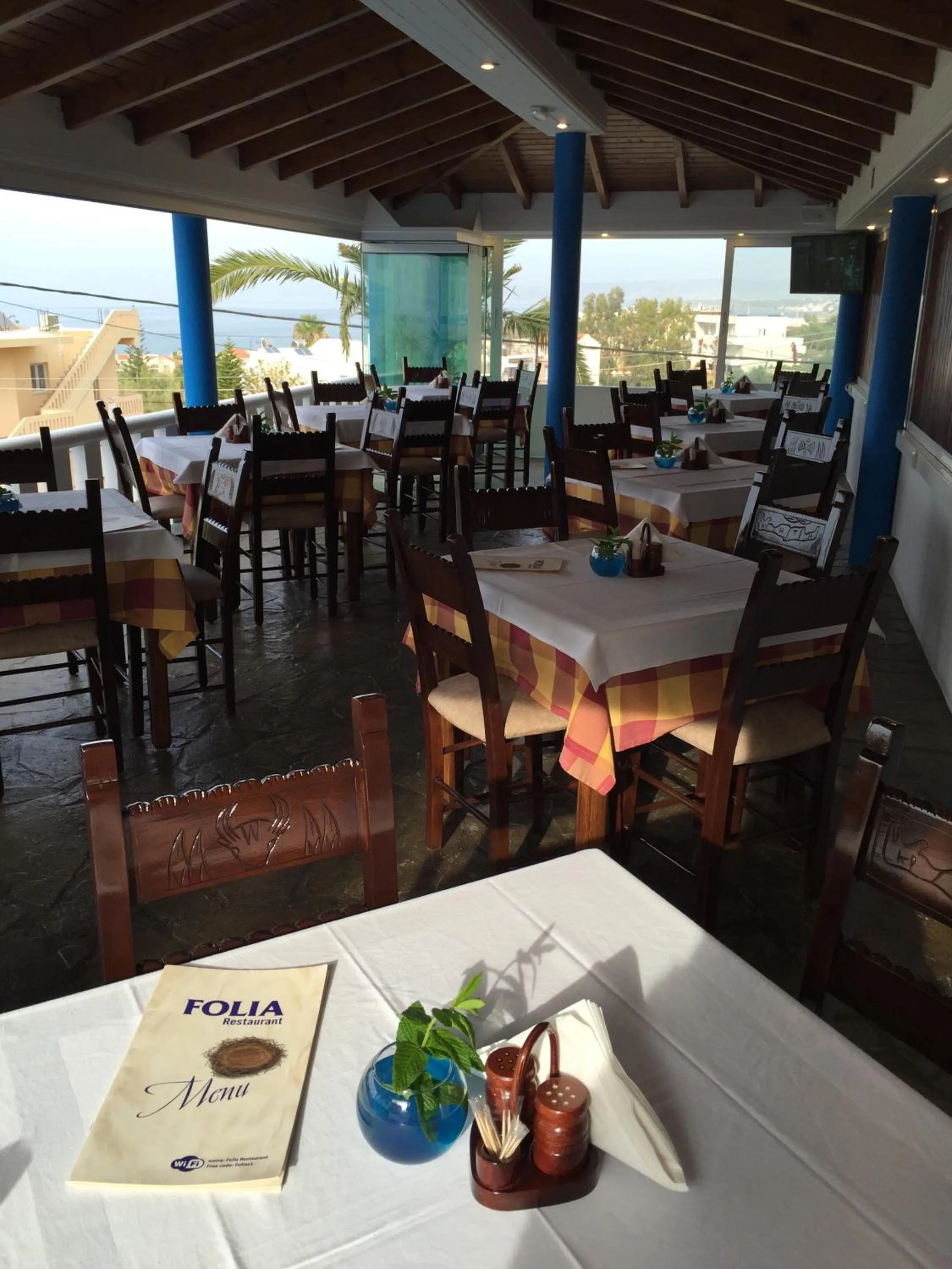 Restaurant/places to eat in Folia Apartments Chania