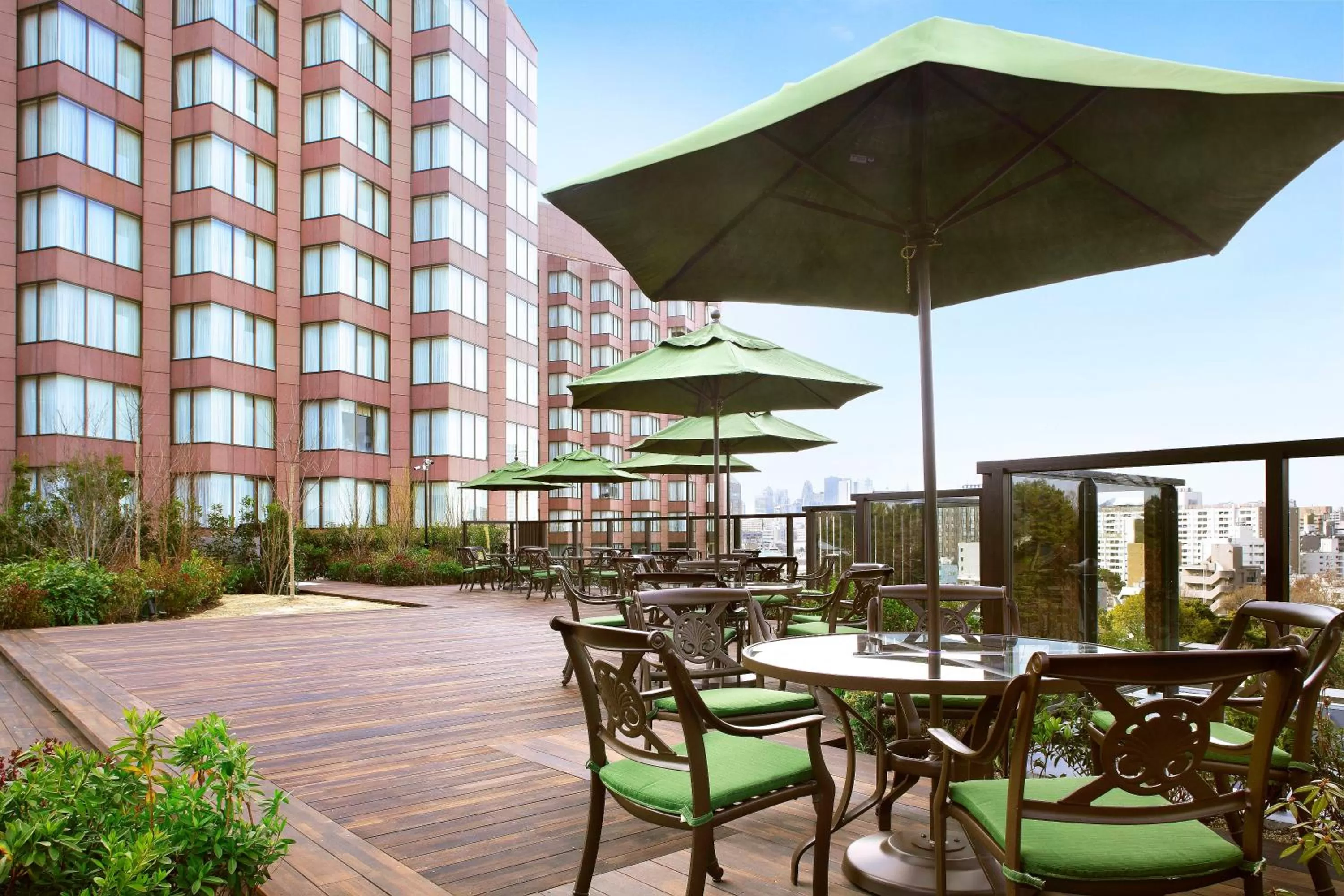 Balcony/Terrace in Hotel Chinzanso Tokyo