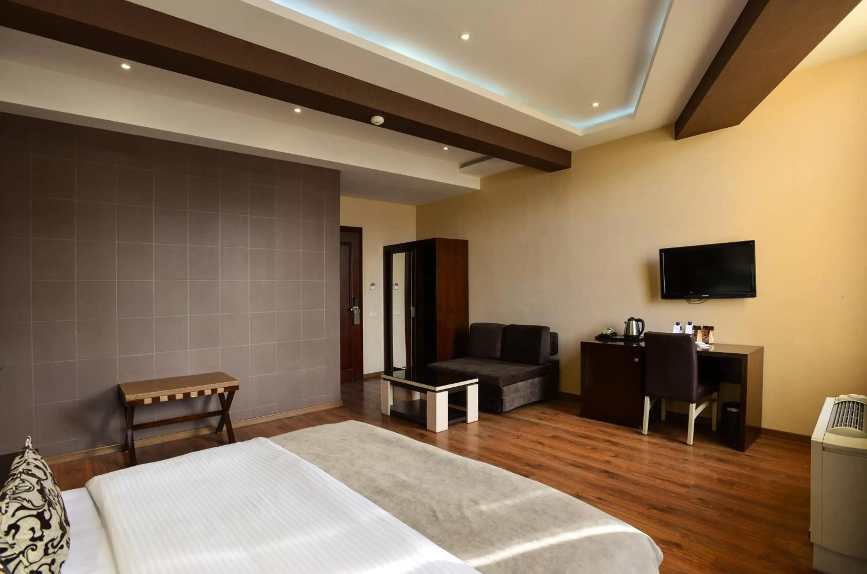 Bed in Hotel Orion Tbilisi