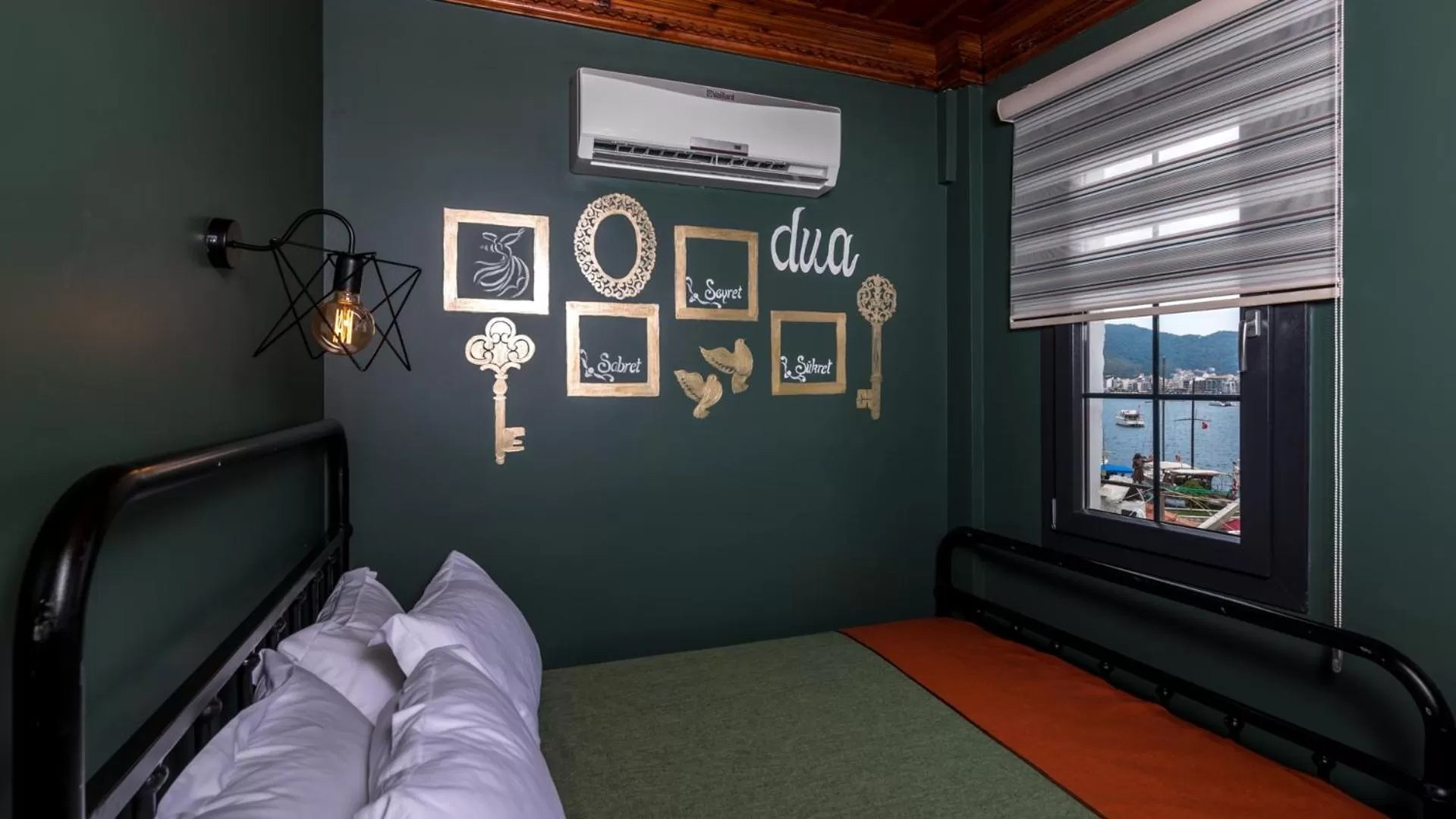 Bed in Sunset Hotel Marmaris