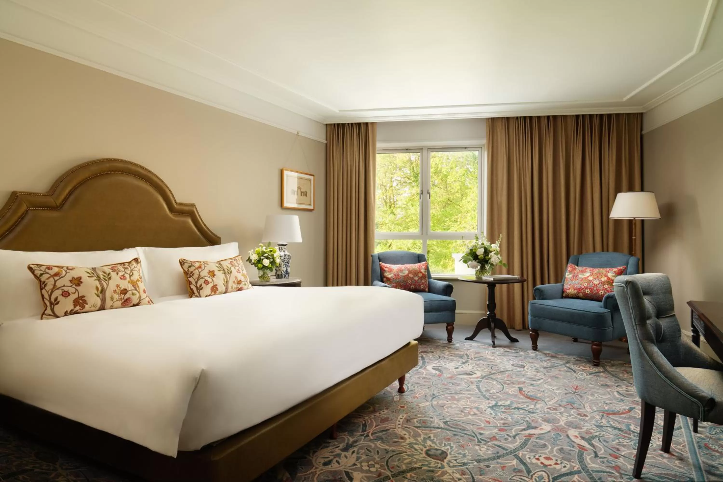 Bedroom, Bed in Carton House A Fairmont Managed hotel