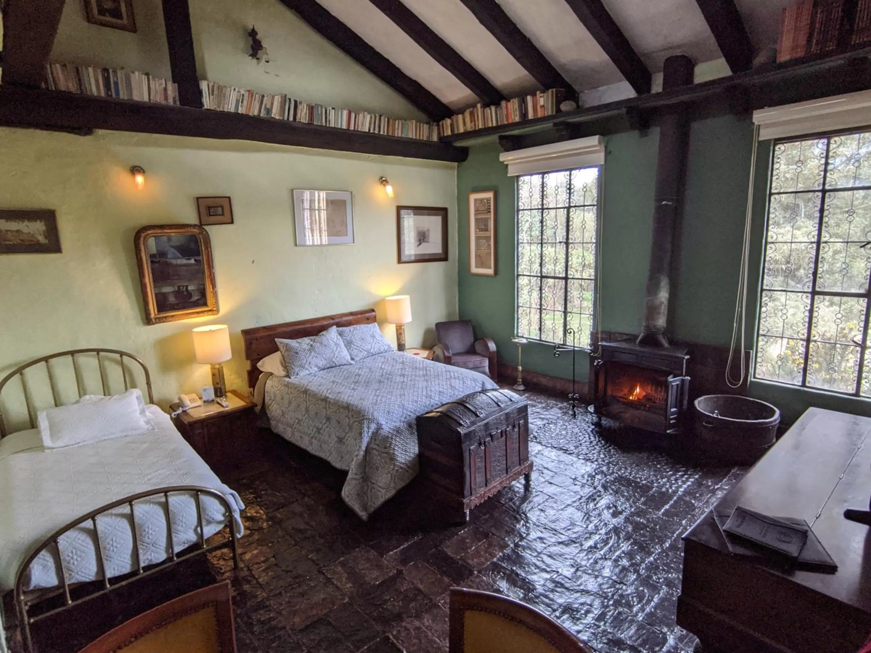 Bedroom, Bed in Posada Cafe La Huerta