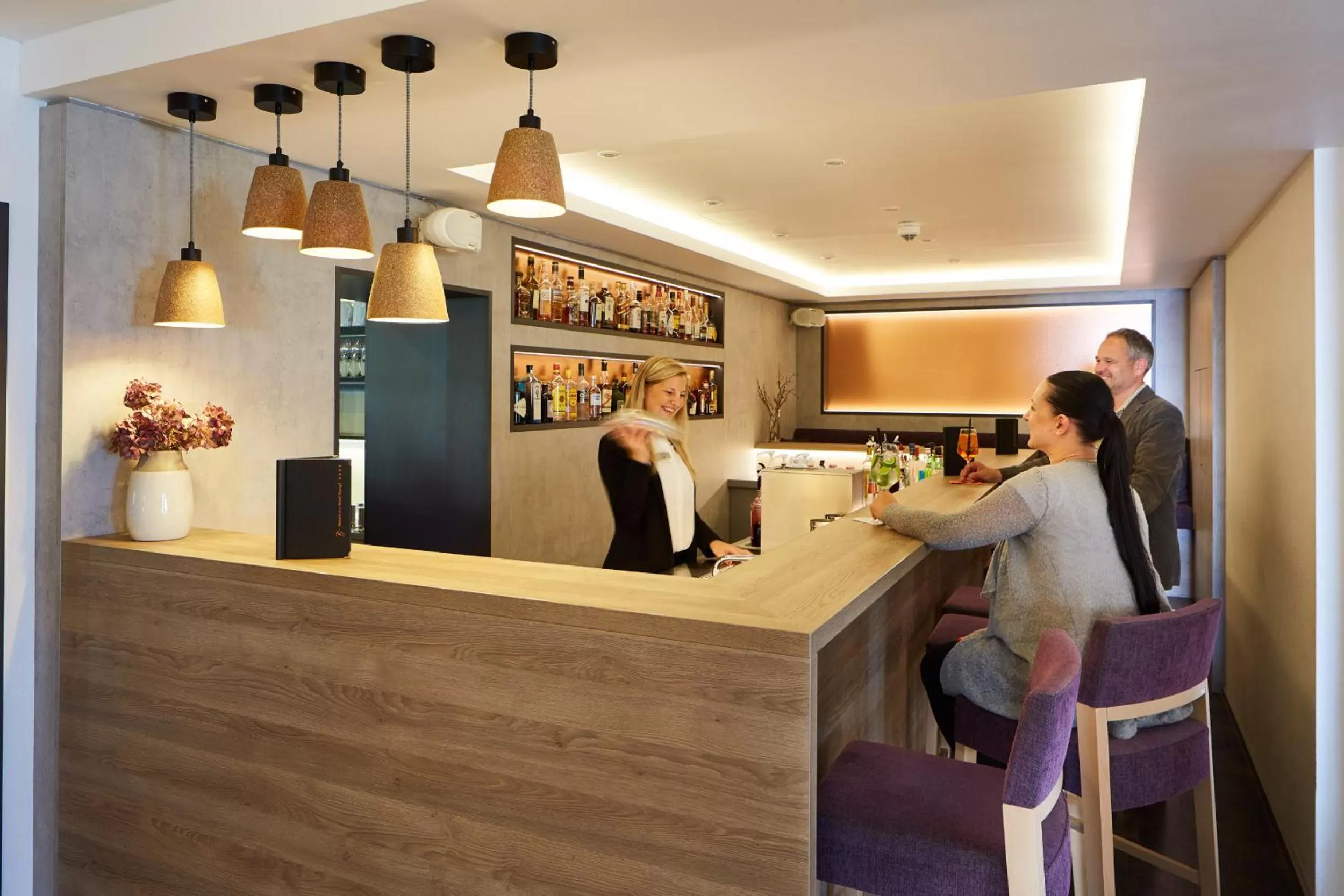 Lounge or bar in NaturKulturHotel Stumpf