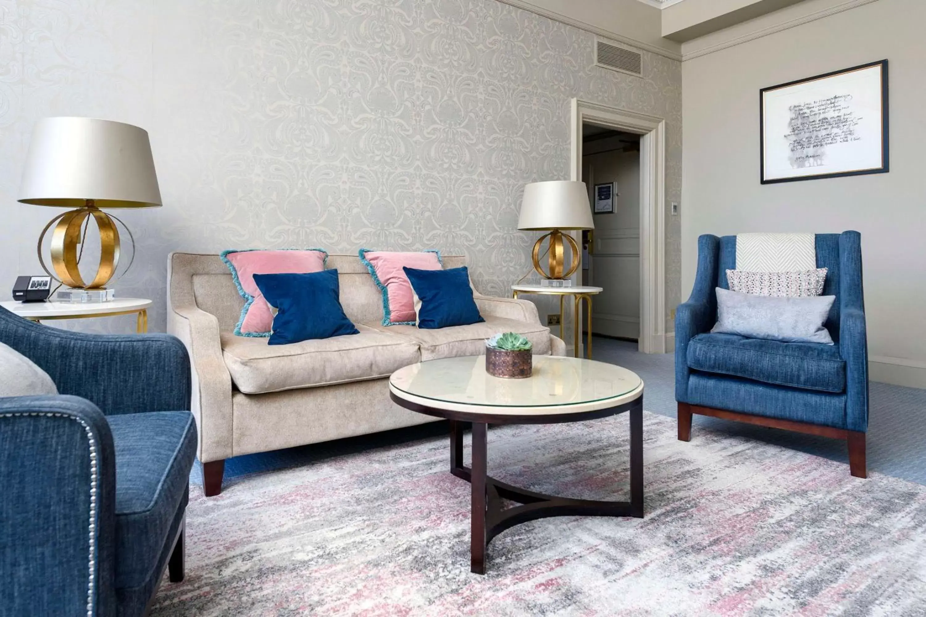 Two-Bedroom Suite with View in The Caledonian Edinburgh, Curio Collection by Hilton Two-Bedroom Suite with View in The Caledonian Edinburgh, Curio Collection by Hilton