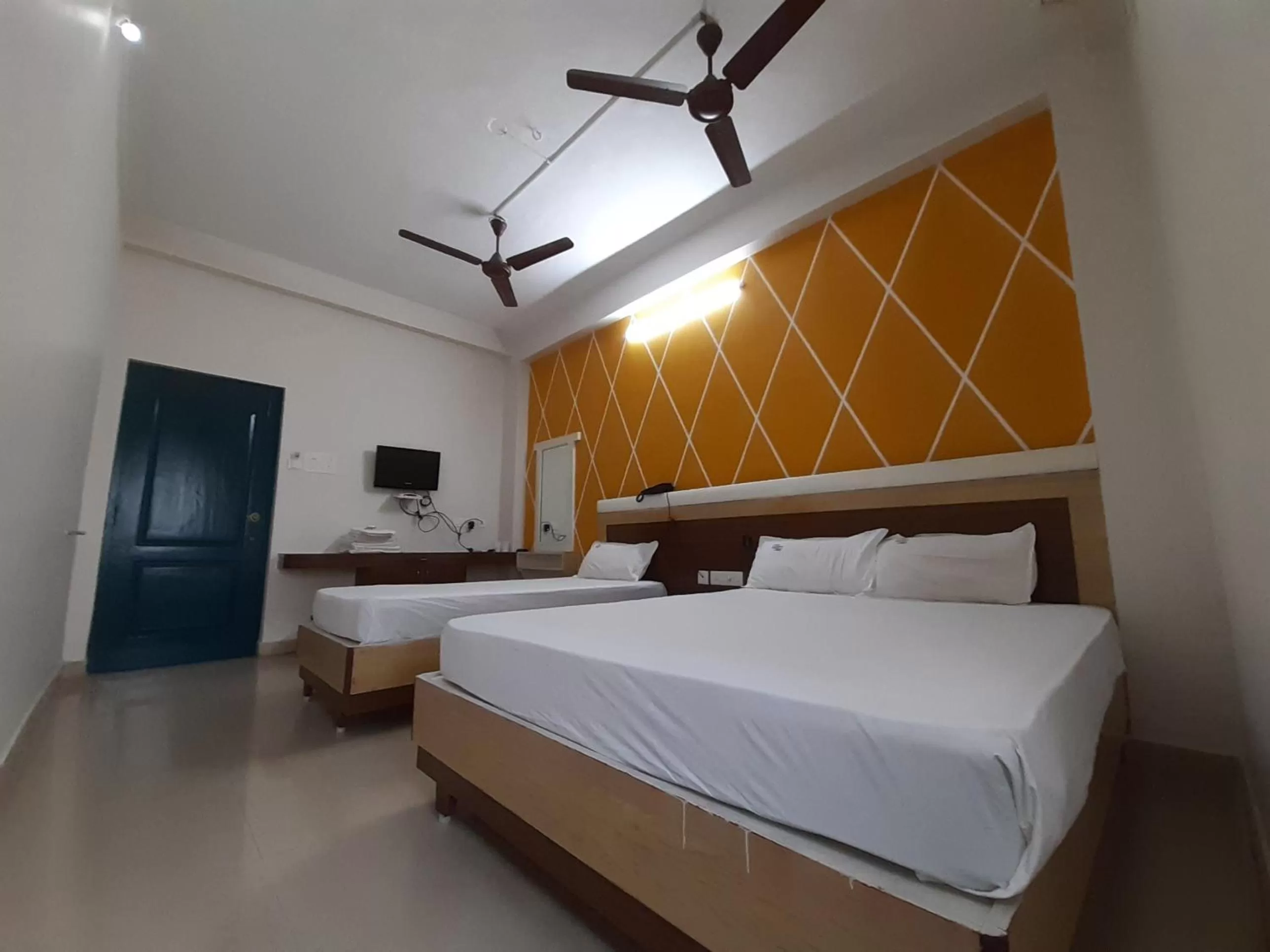 Photo of the whole room, Bed in A.S.K Residency