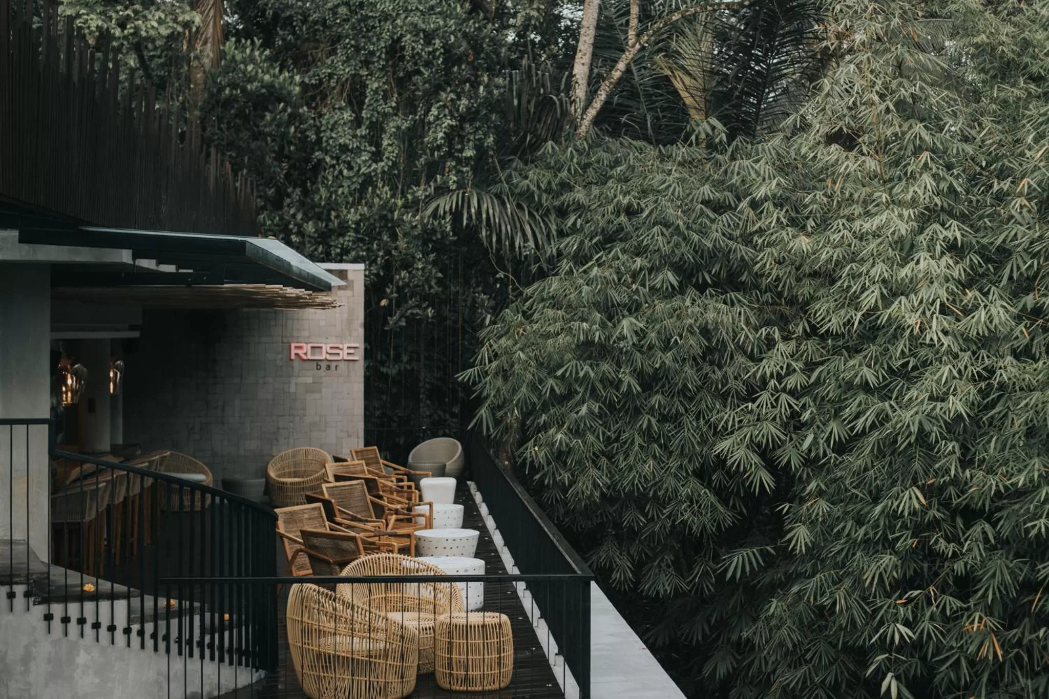 Lounge or bar in The Ning Resort Ubud