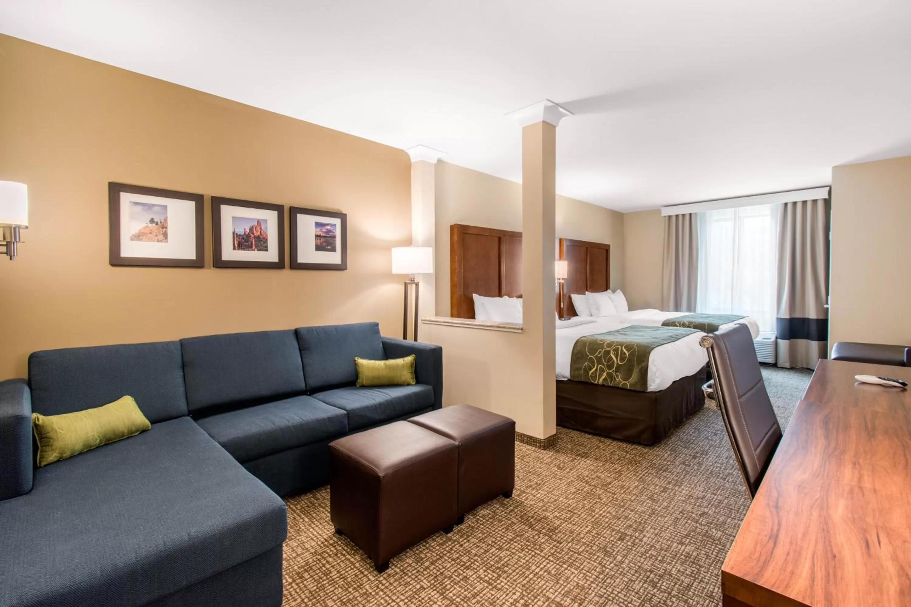 King Suite with Spa Bath - Non-Smoking in Comfort Suites Denver near Anschutz Medical Campus