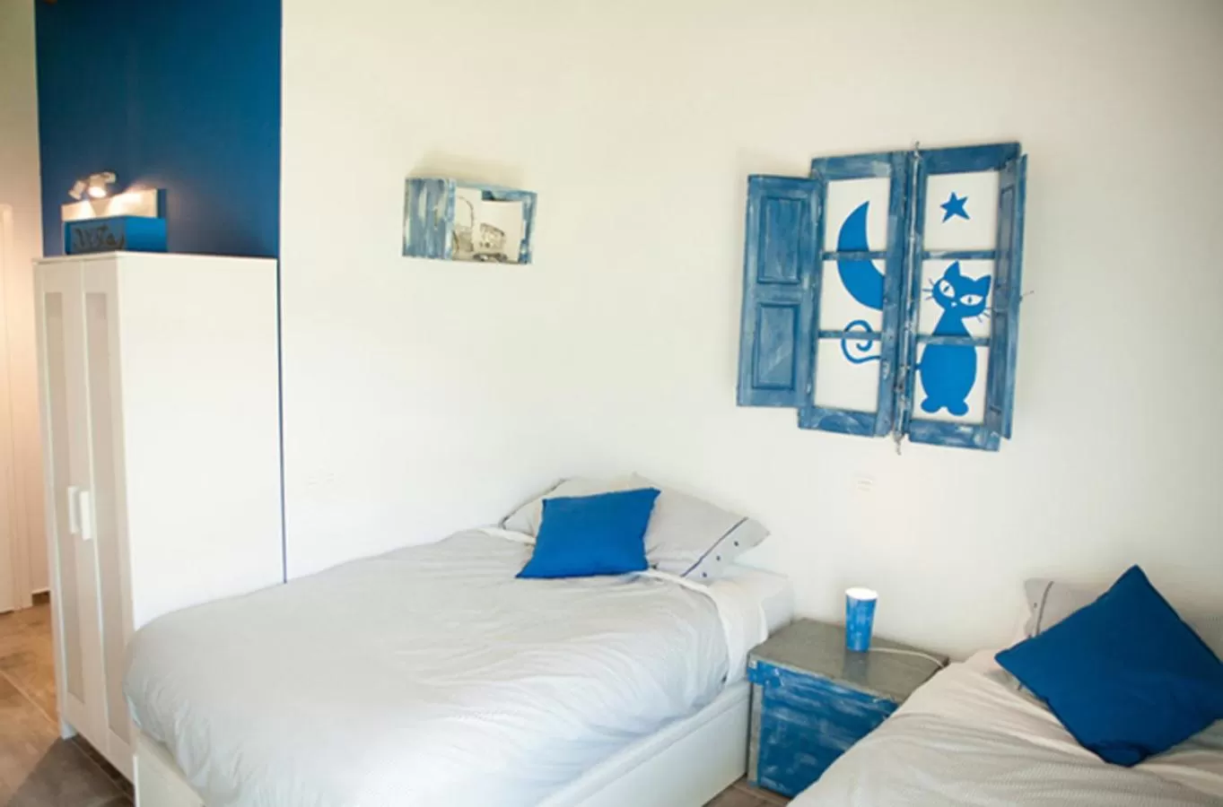 Decorative detail, Bed in Casa Rural Txokoetxe