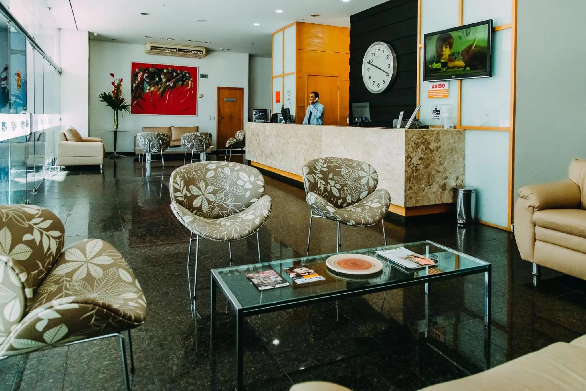 Lobby or reception in Arrey Executive Hotel