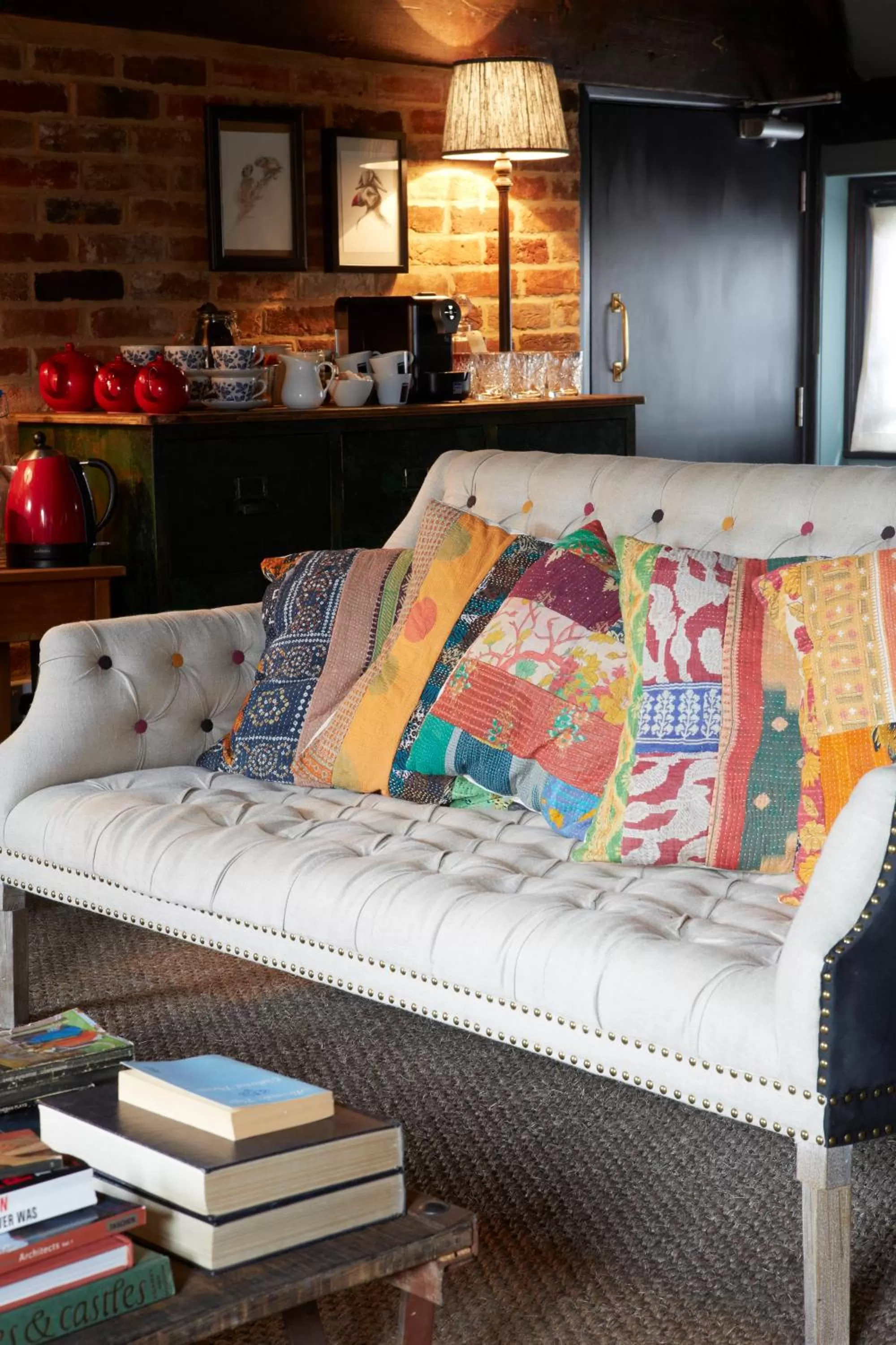 Seating area in Bel and The Dragon-Kingsclere