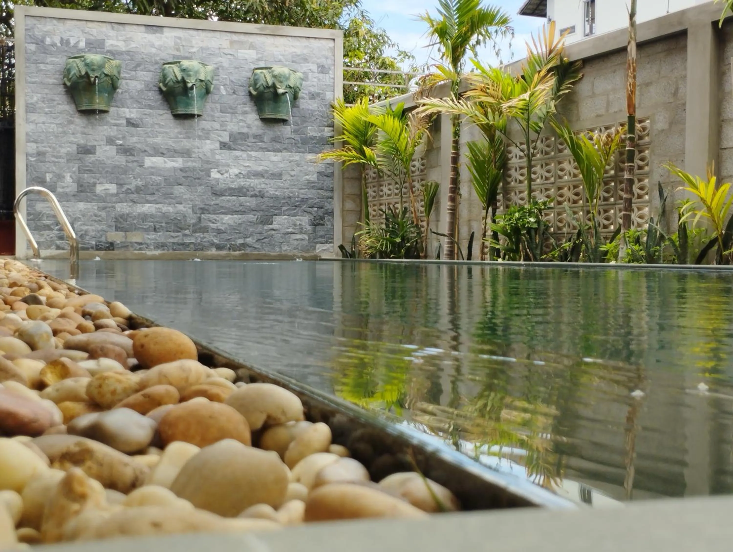 Swimming pool in Bou Savy Guesthouse