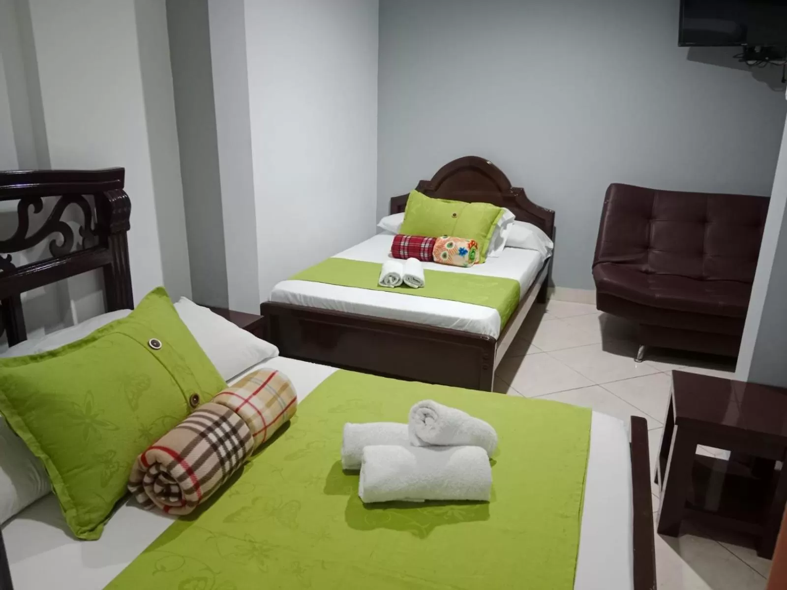 Bedroom, Bed in Hotel El Deportista