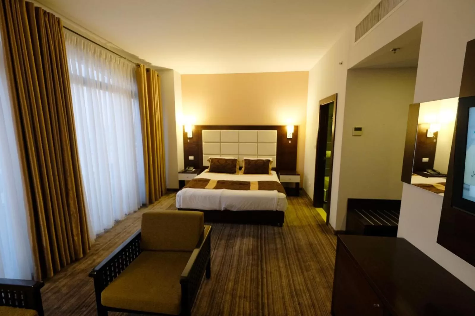 Photo of the whole room, Bed in Ambassador City Hotel - Bethlehem