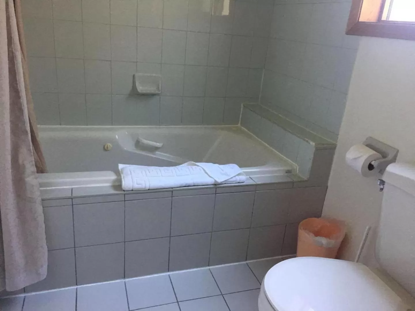 Bathroom in Rainbow Lake Castle Resort