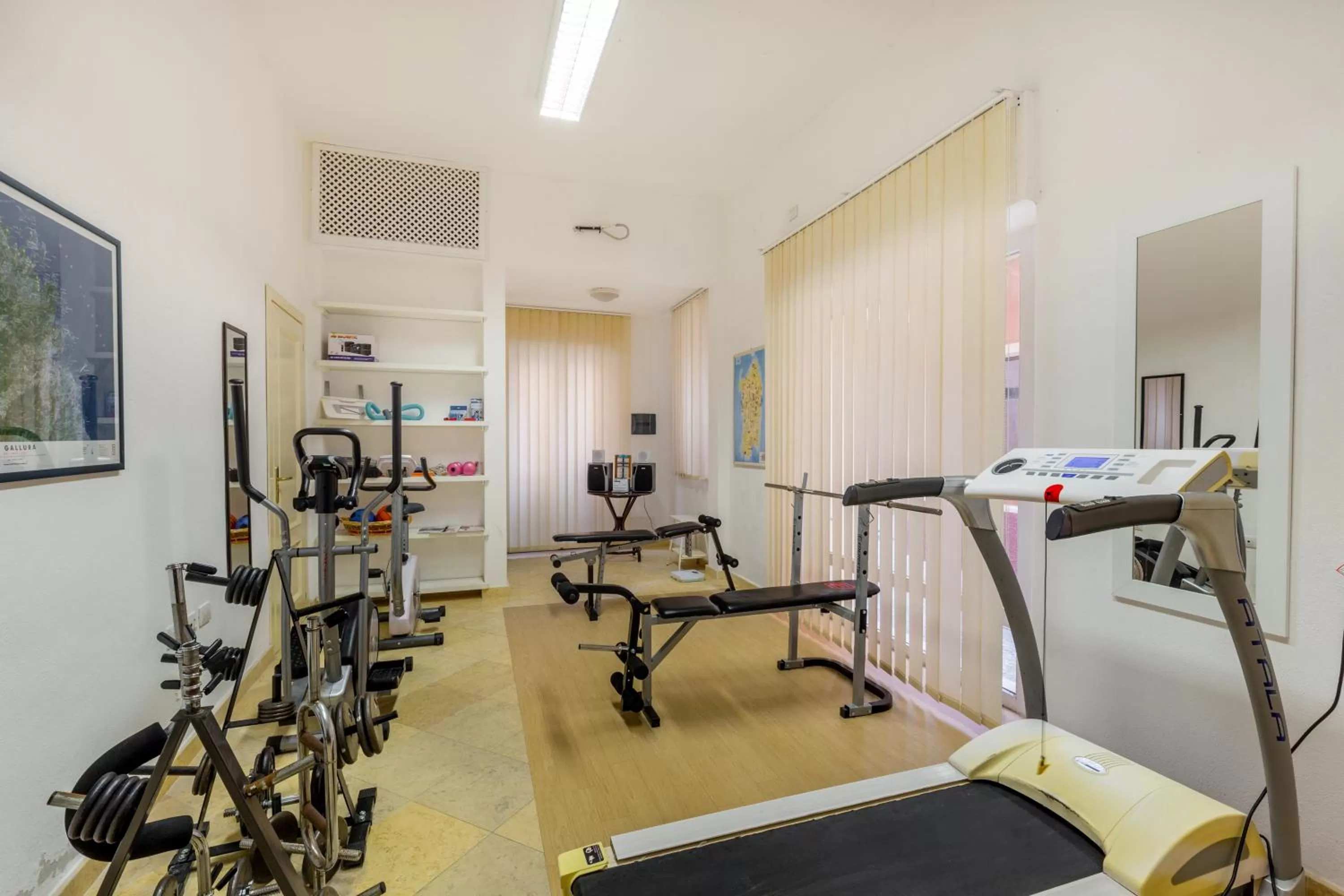 Fitness centre/facilities in Hotel Panorama