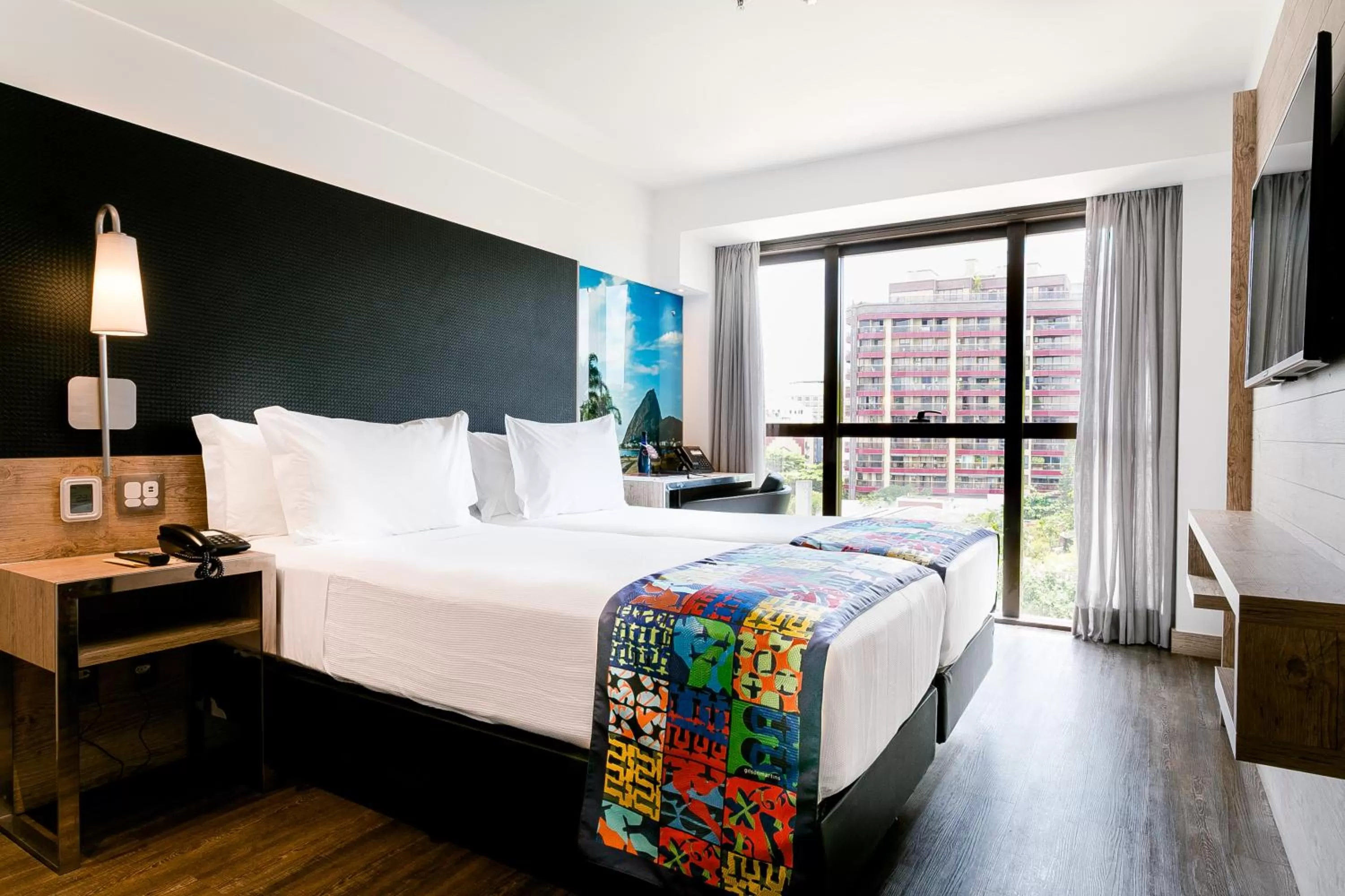 Photo of the whole room, Bed in Arena Ipanema Hotel