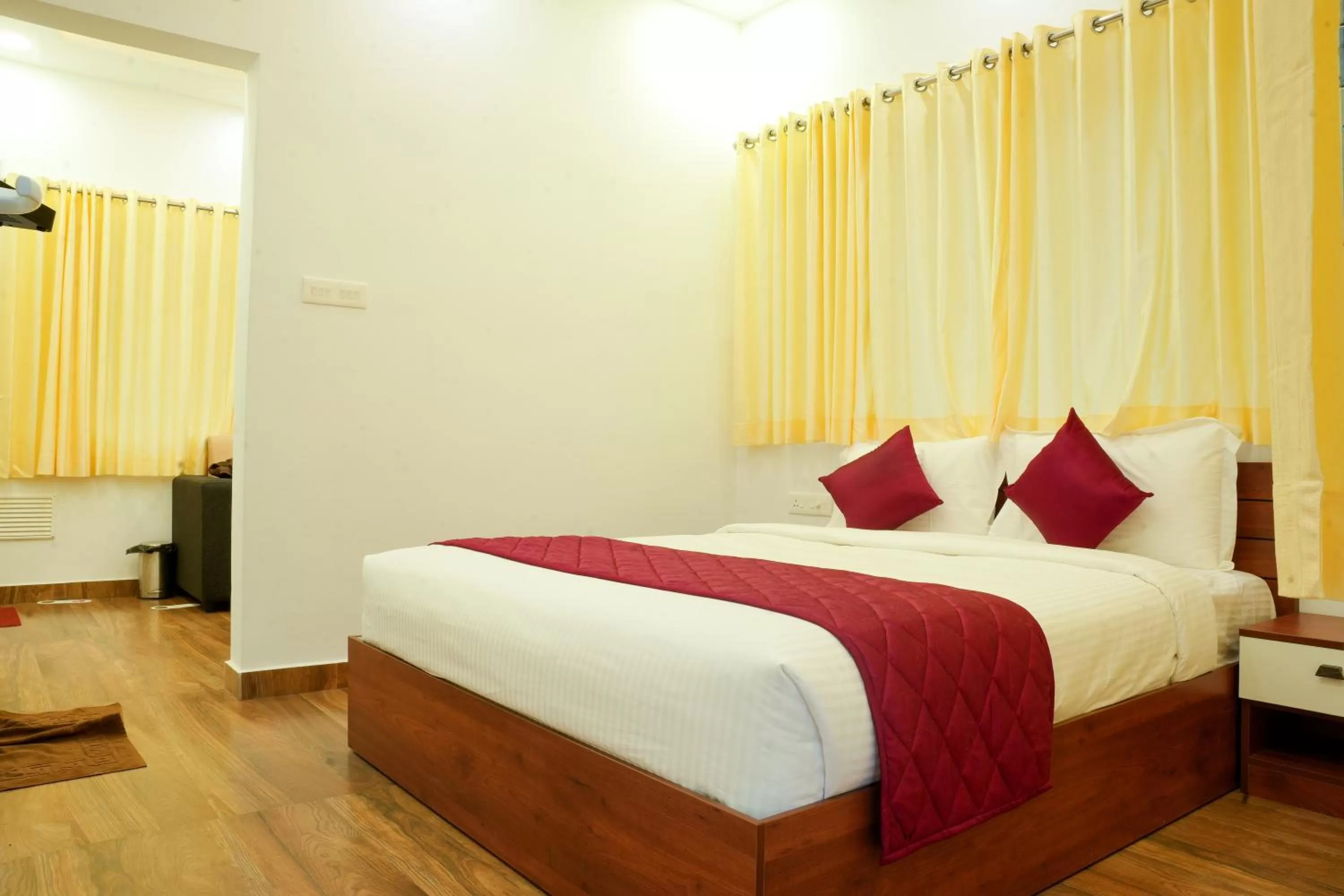 Bed in Misty Range Resorts