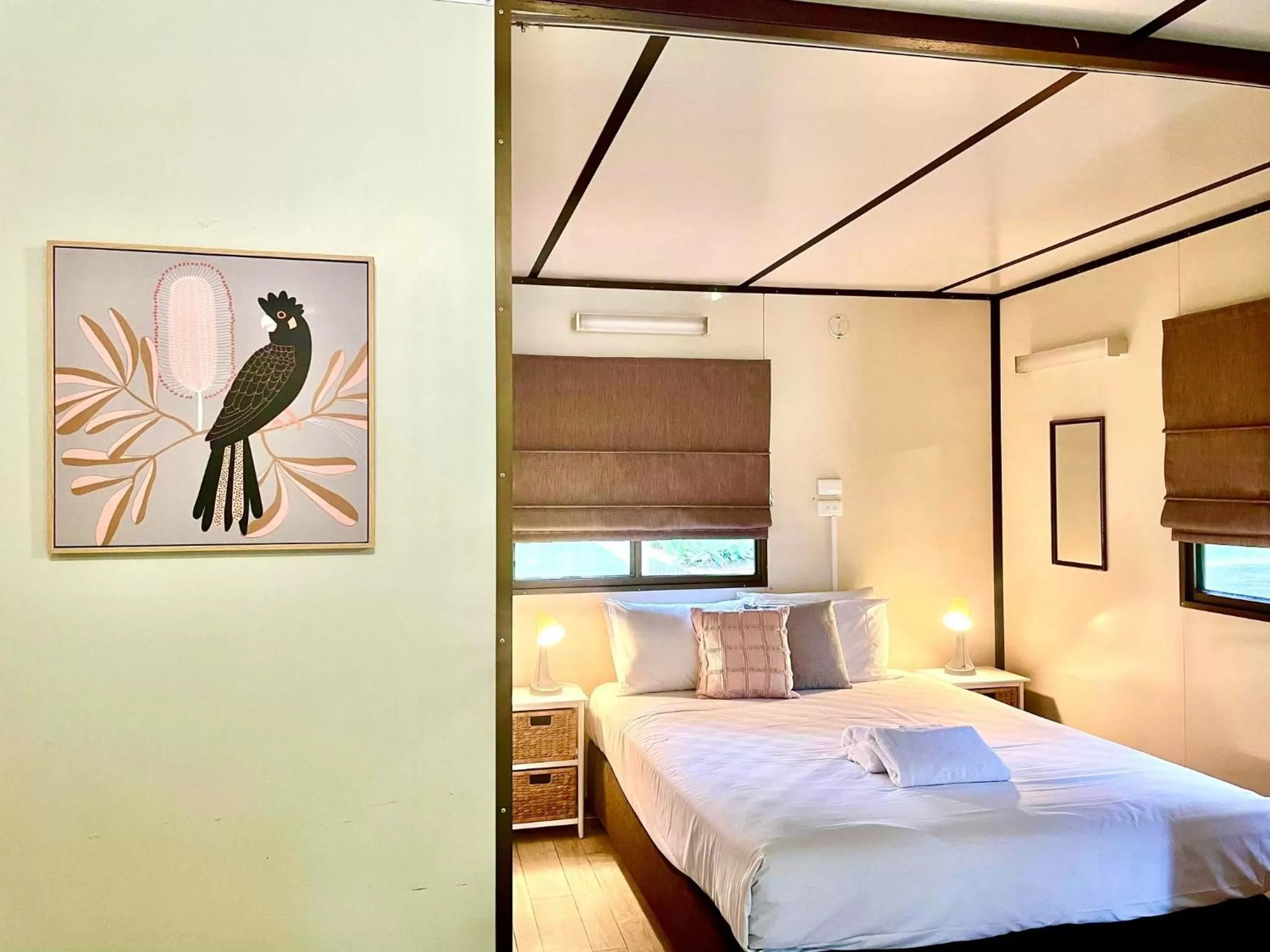 Bed in Esk Caravan Park & Rail Trail Motel