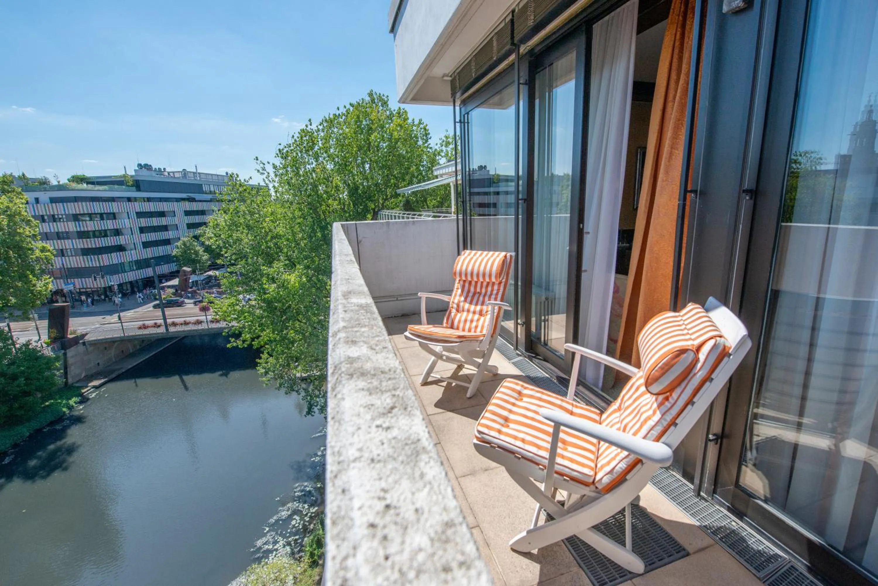 Balcony/Terrace in Insel-Hotel Heilbronn