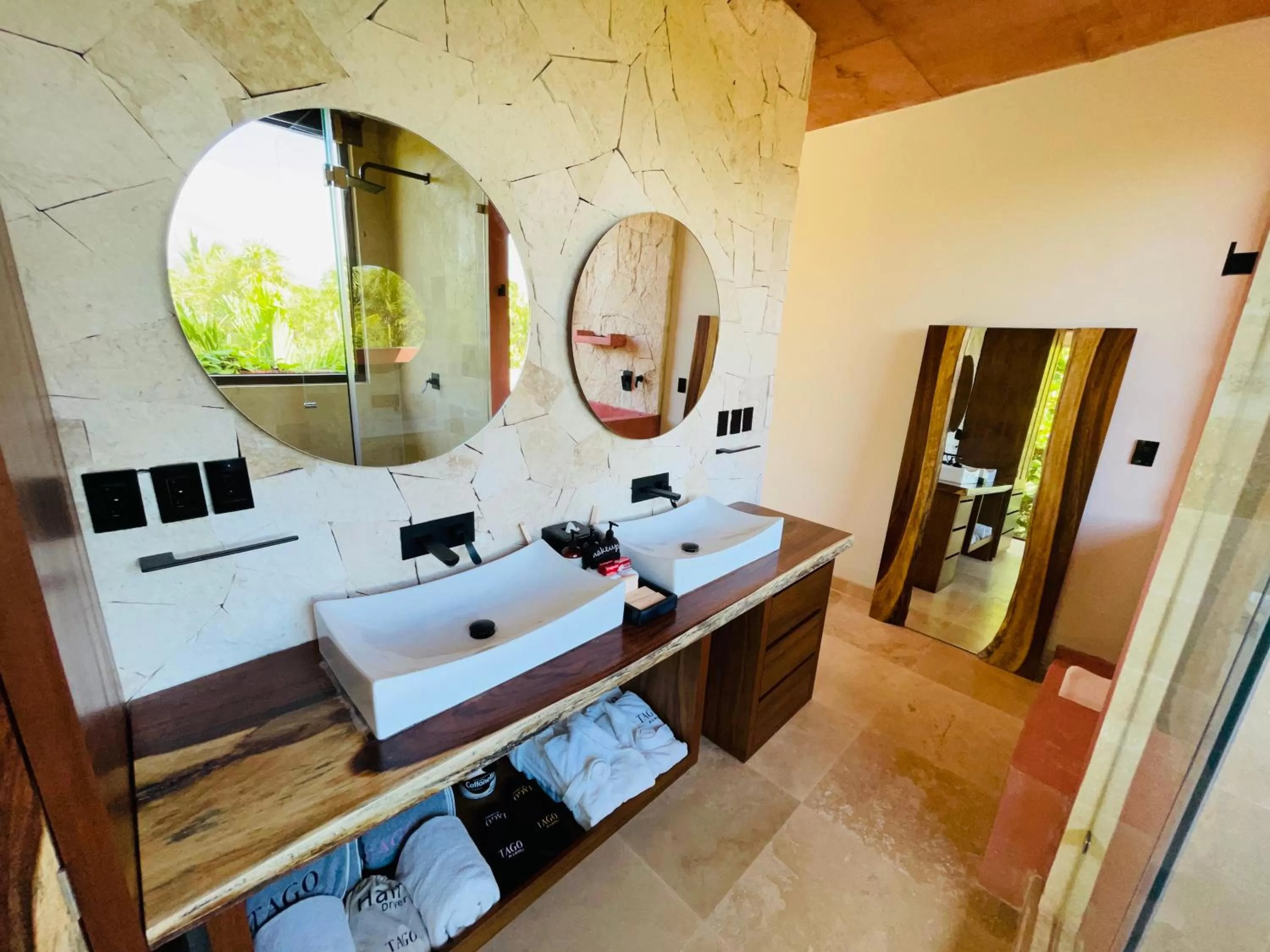 Toilet in Tago Tulum by G Hotels
